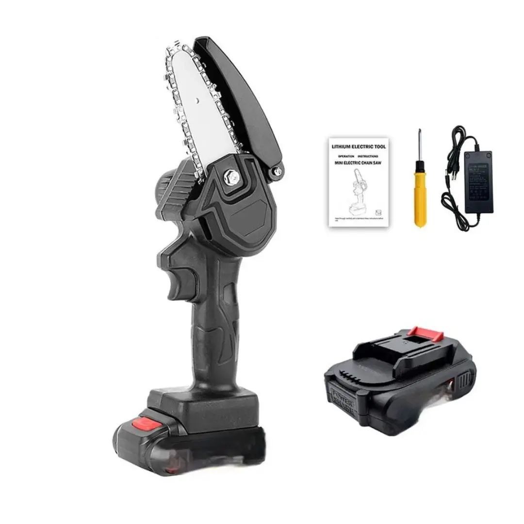 equipos profesionales - Mini motosierra de mano inalámbrica  1
