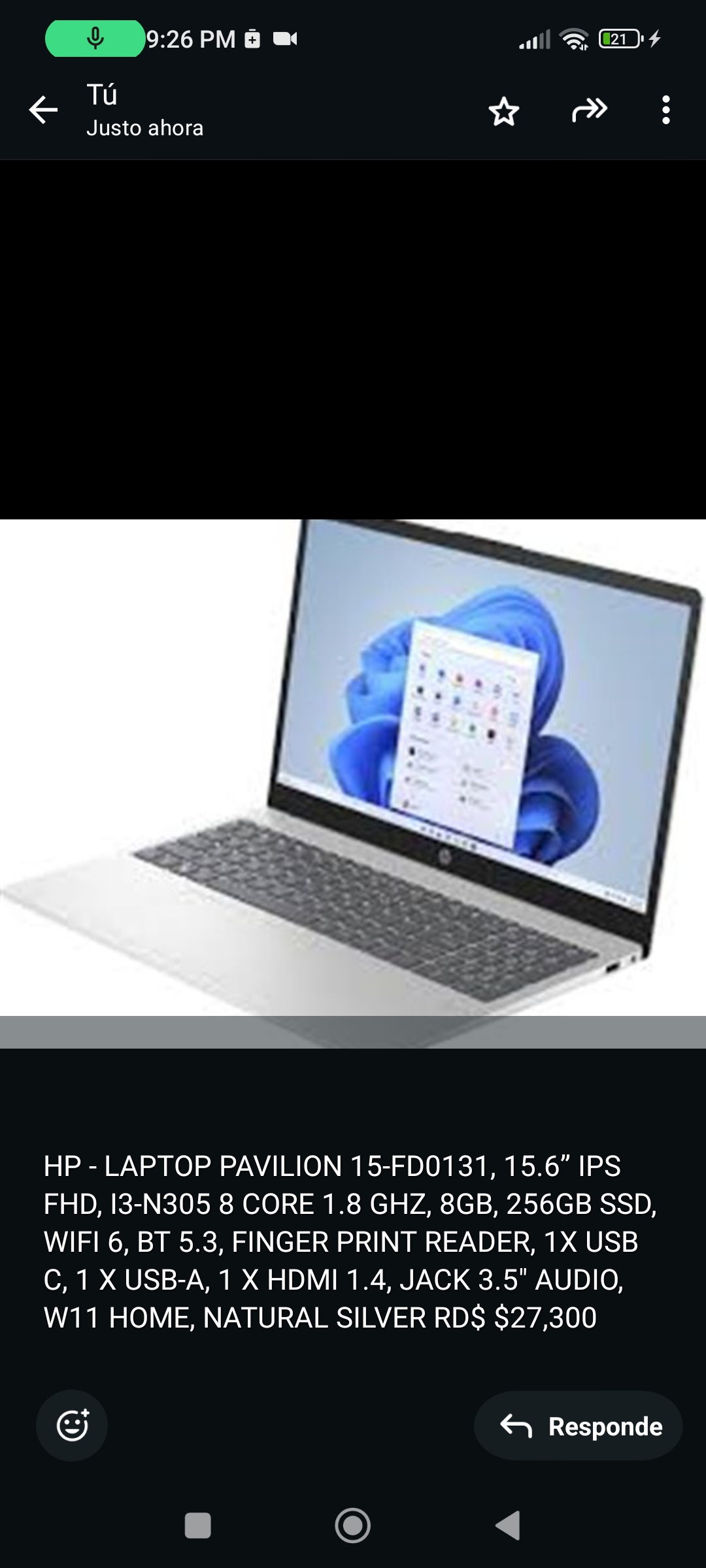 computadoras y laptops - laptop HP en especial  0