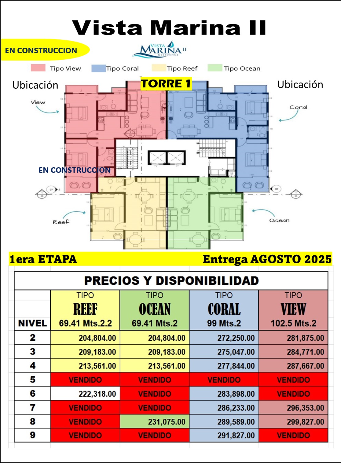 apartamentos - PROYECTO APTOS FRENTE AL MAR en BOCA CHICA, a Paso 9