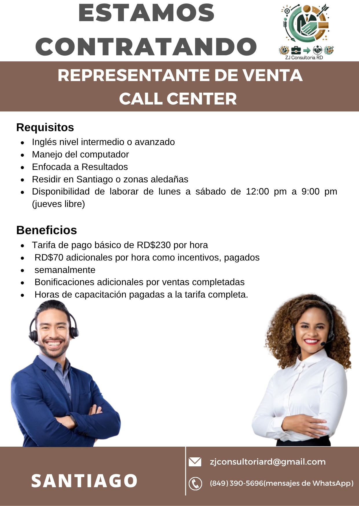 empleos disponibles - agente de ventas 0