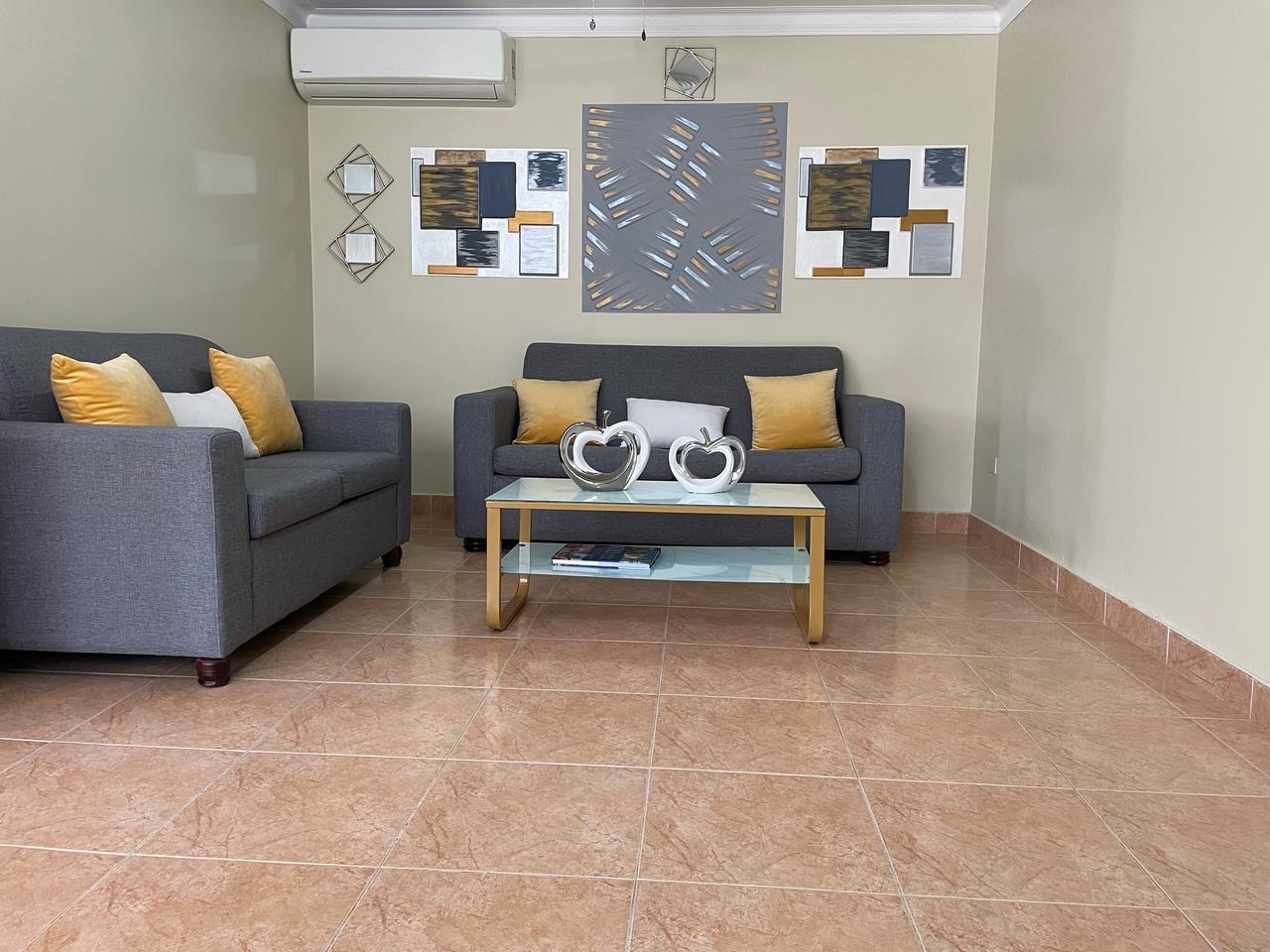 apartamentos - Apartamento de renta amueblada en Rincón Largo, Santiago  5