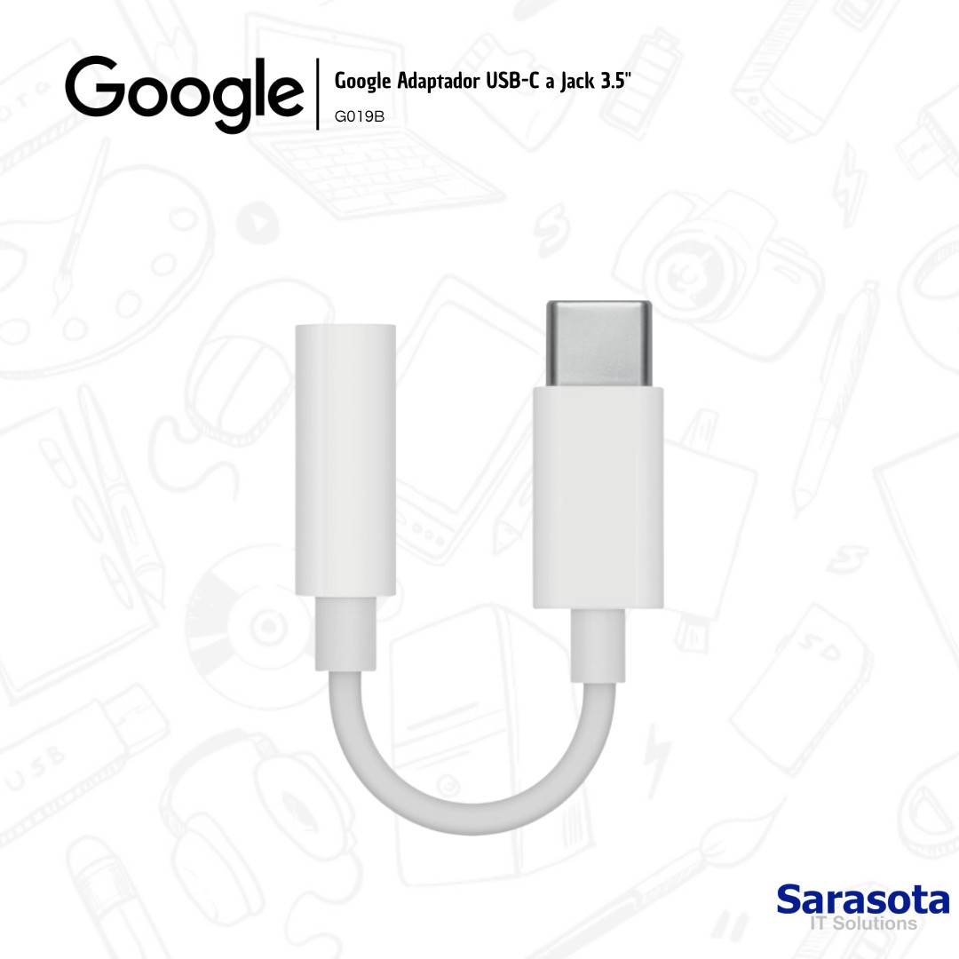 accesorios para electronica - Google Adaptador USB-C a Jack 3.5 modelo 1