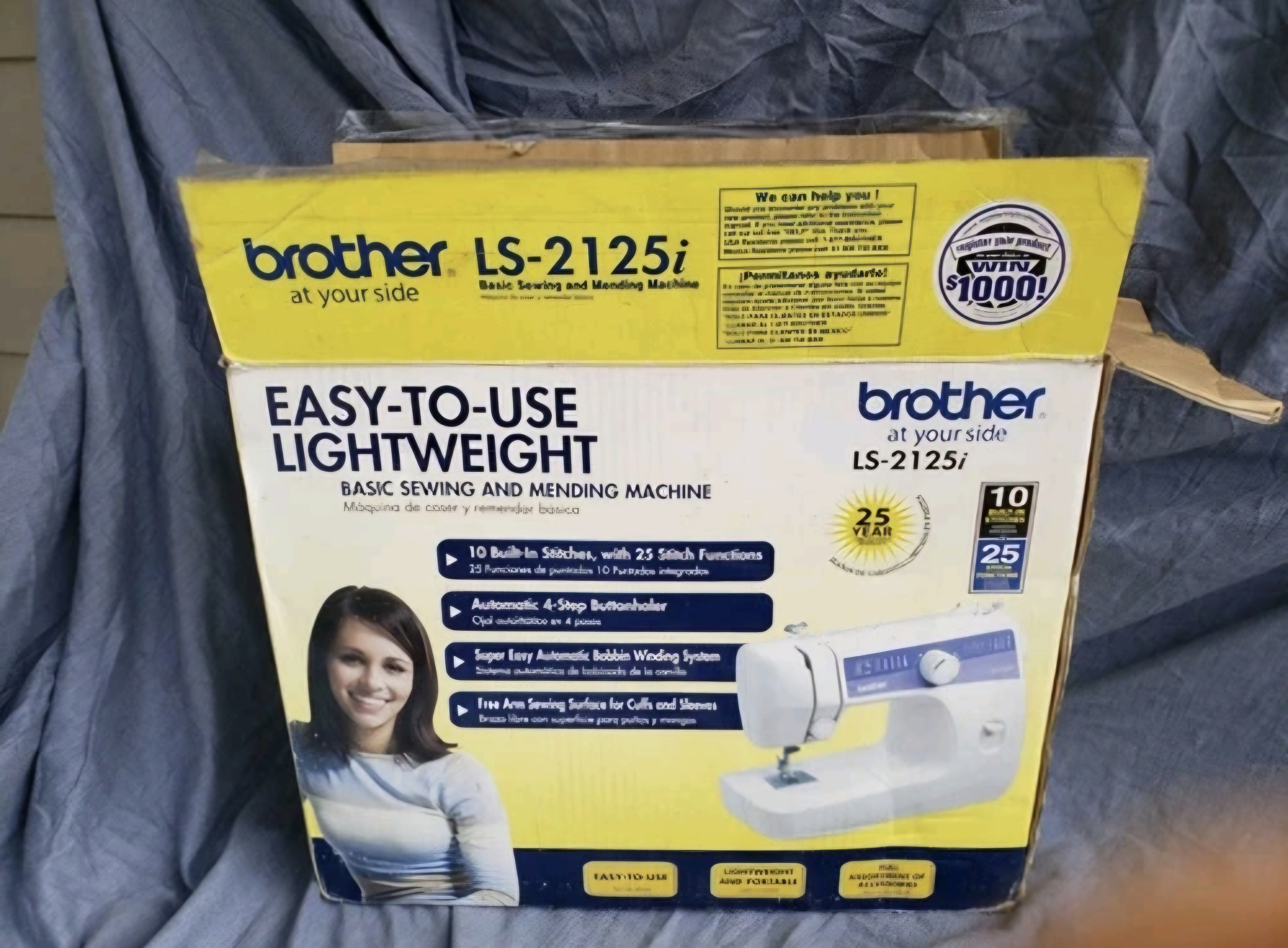 electrodomesticos - Maquina Brother LS-2125i 5