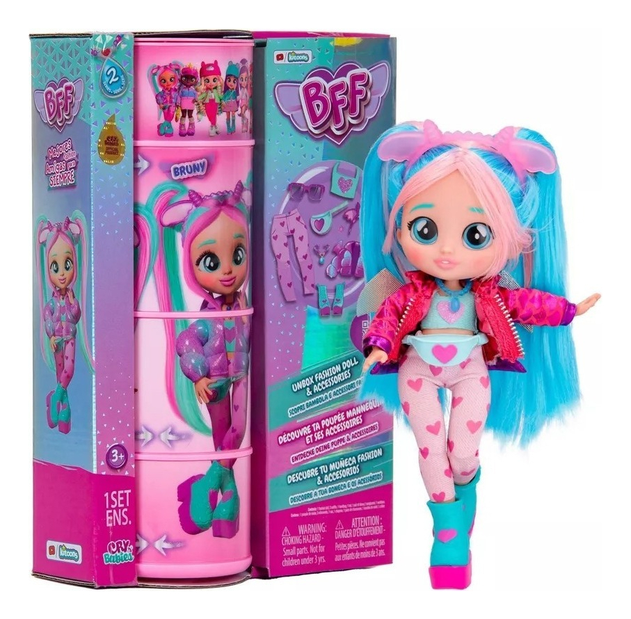 Salud y Equipamiento Médico - Muñeca Cry Babies Bff Bruny 8+ Sorpresas 0