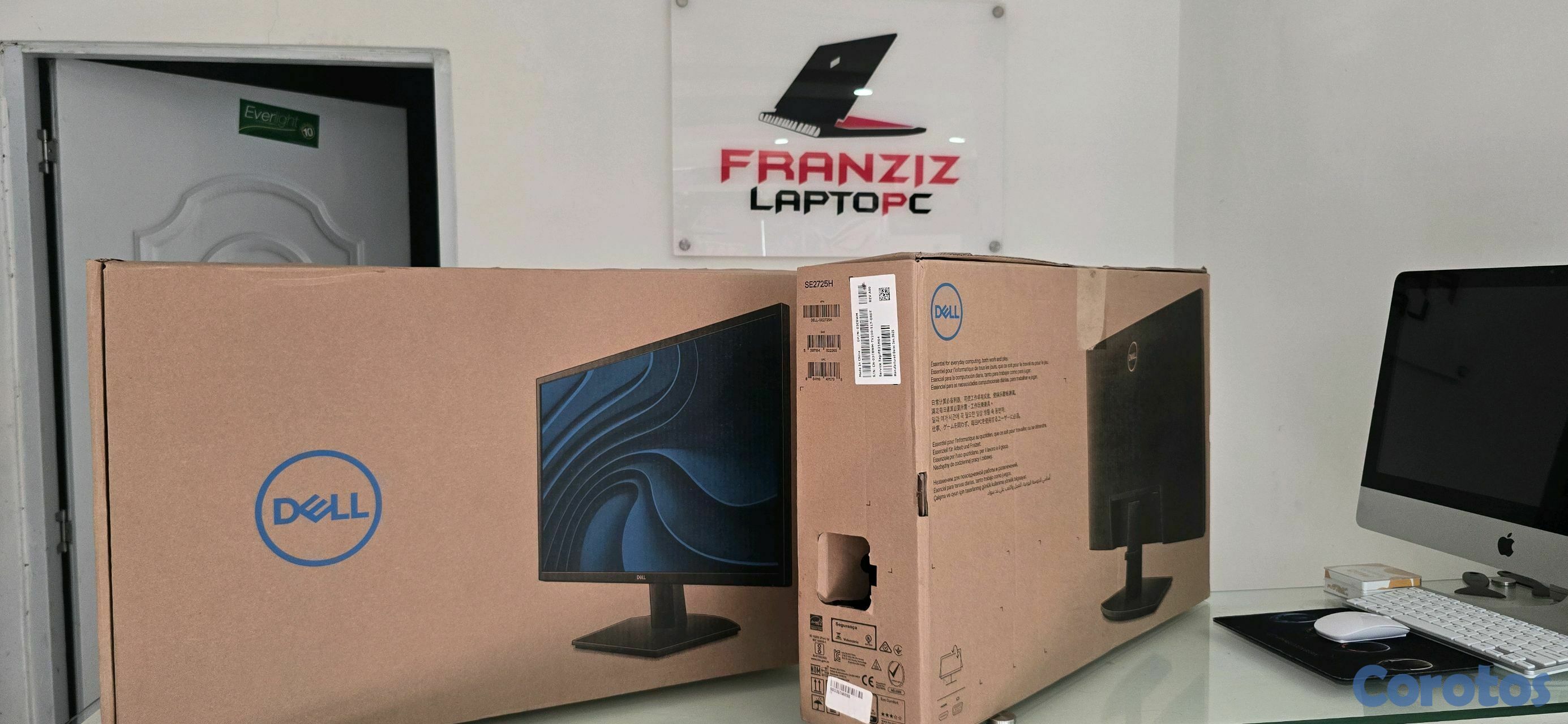 computadoras y laptops - Monitor Dell 27 Pulg hdmi Nuevo en Caja Sellado full 1080p a 75hz  1