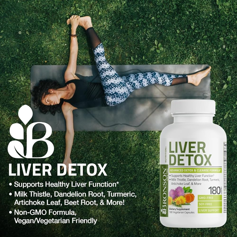 Salud y Equipamiento Médico - Bronson Liver Detox Advanced Detox & Cleansing Formula Apoya 2