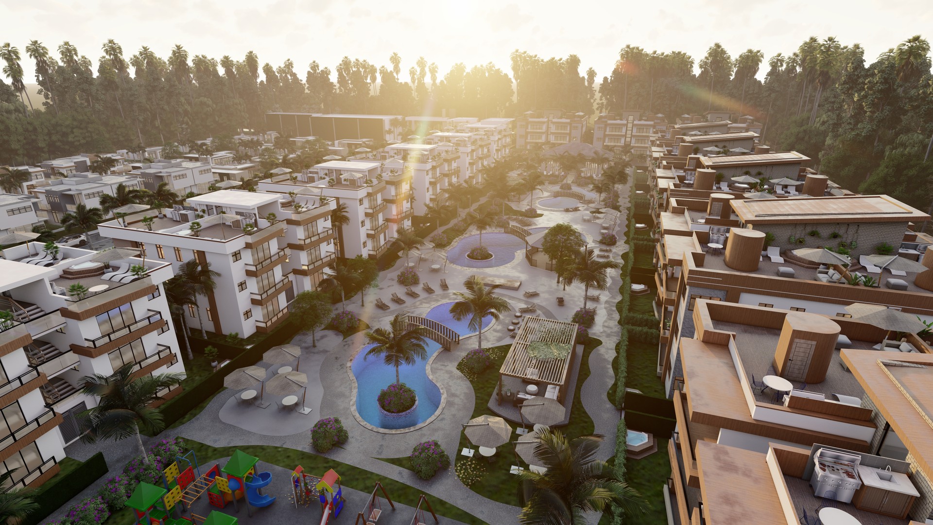 apartamentos - Inversión Única en Punta Cana:
 1