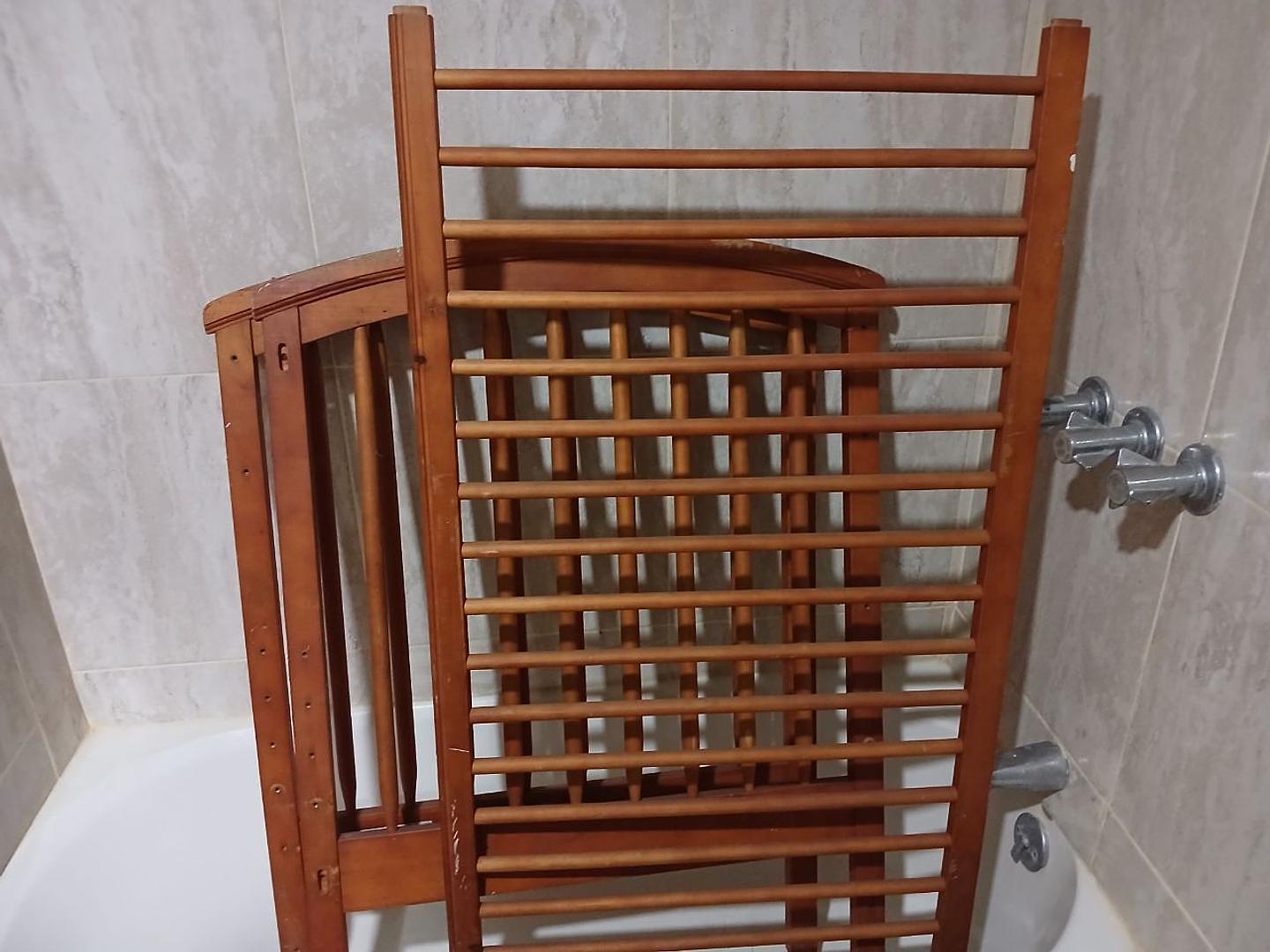 muebles - pieza cuna madera 1