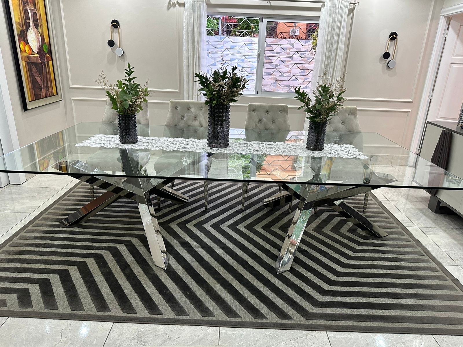 muebles y colchones - Comedor de lujo 8 sillas, sólo por esta semana RD$ 60,000.00 6
