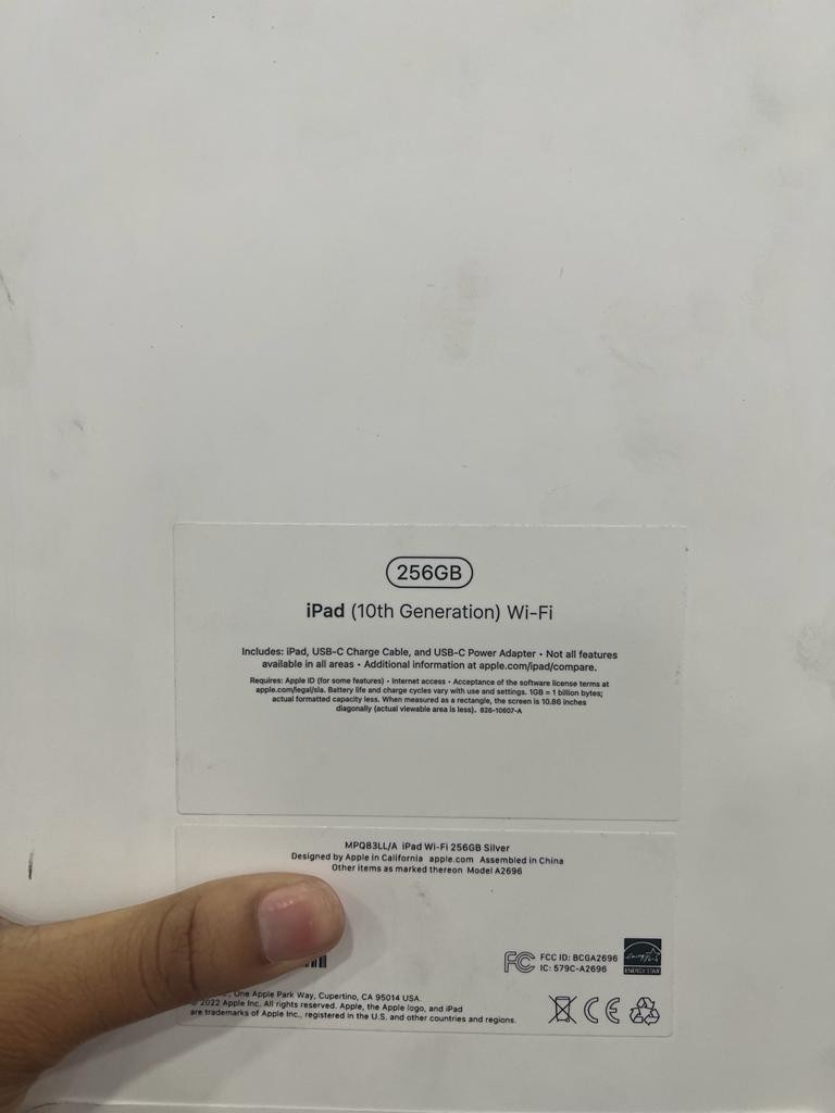celulares y tabletas - iPad 10th Generacion 256gb Sellada Wi-Fi 1