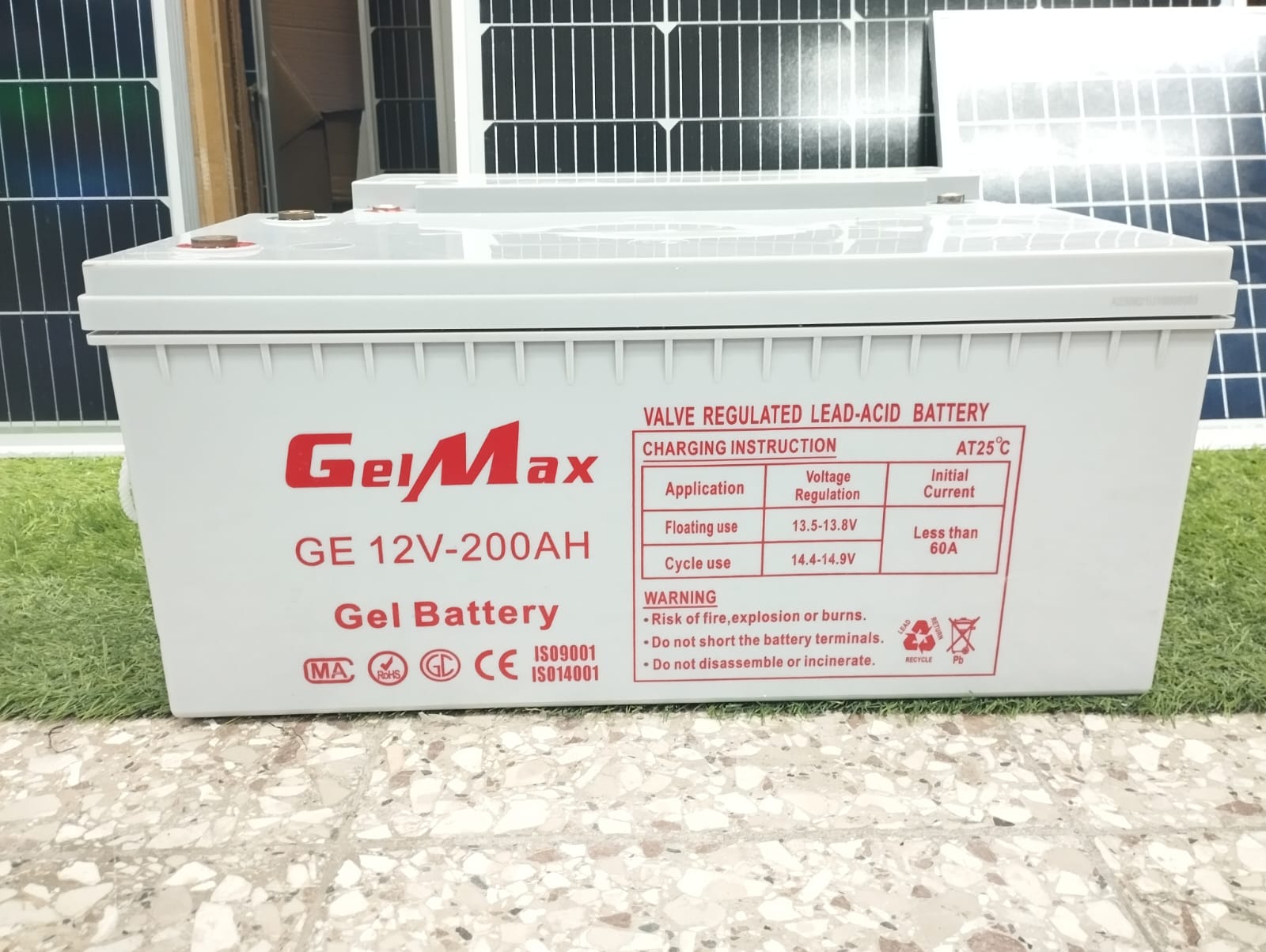 plantas e inversores - Baterías Gel Max 12 volt / 200 AH disponible  0