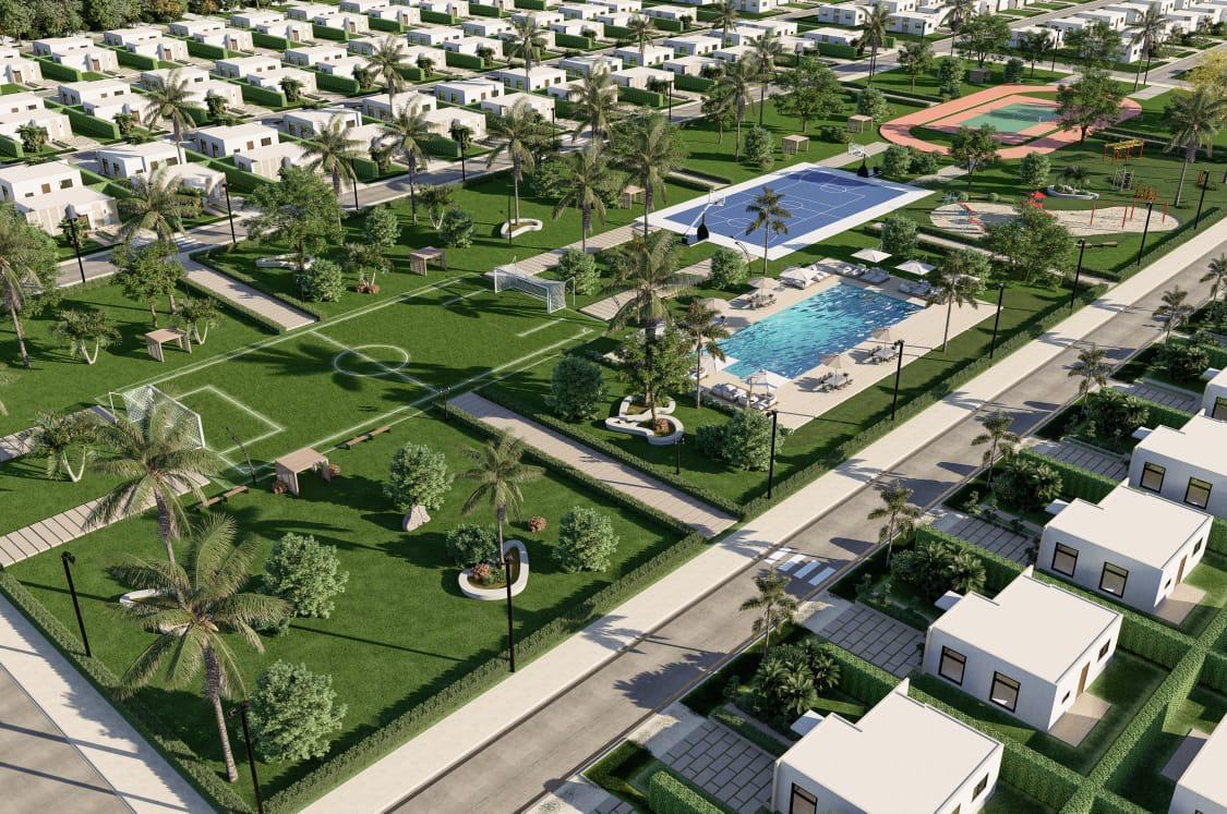 casas vacacionales y villas - Hermosas Villas de un nivel en Punta Cana Rep Dom 3