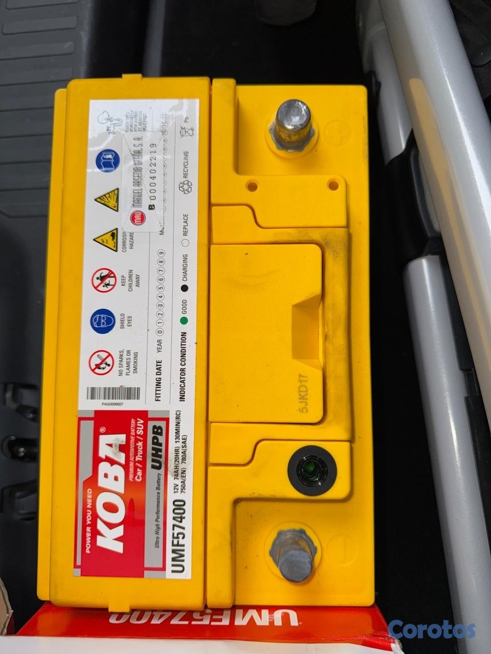 plantas e inversores - Batería Koba UMF57400 1