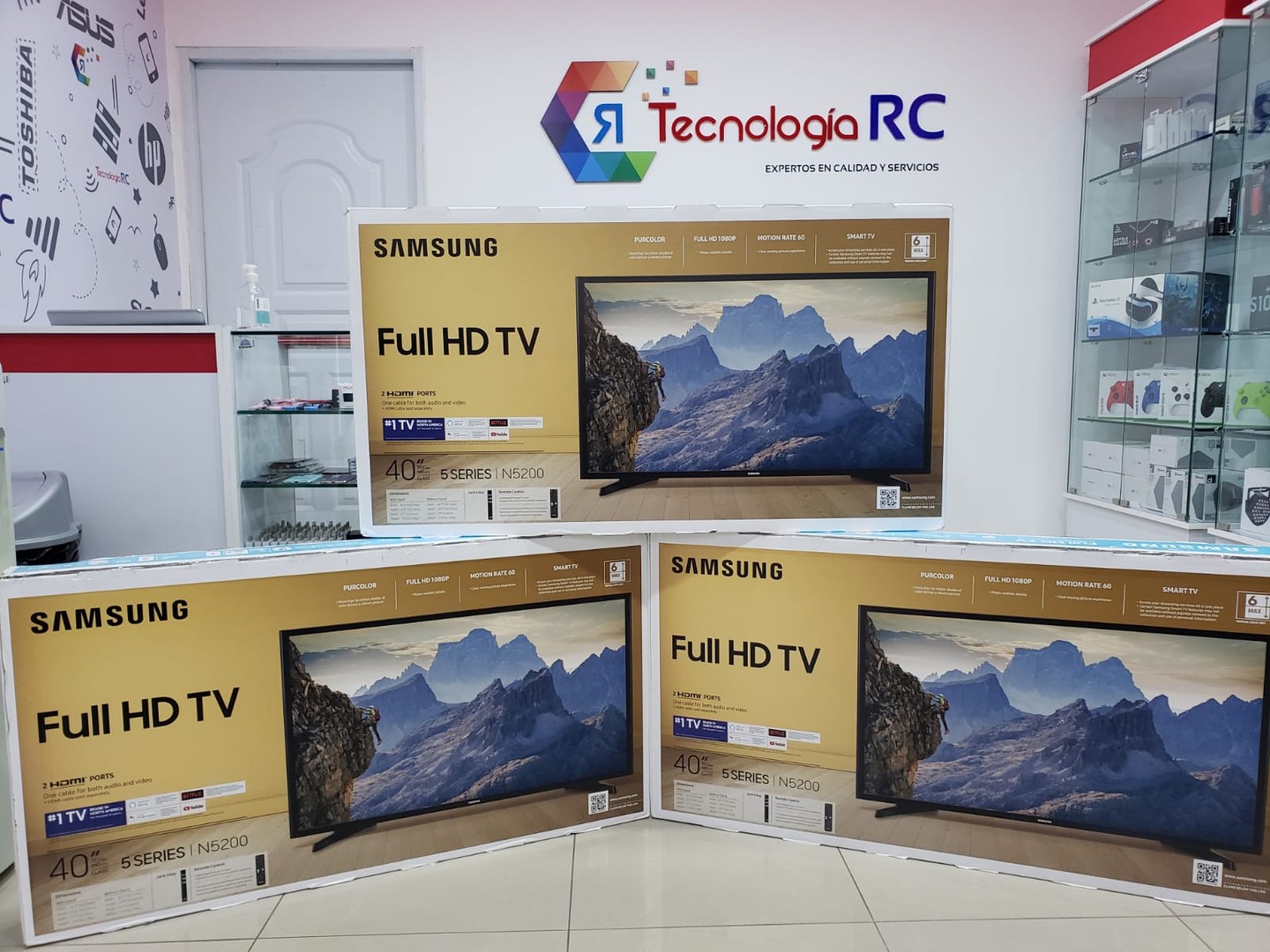 tv - Samsung Smart tv de 40 pulgadas Full HD.  0