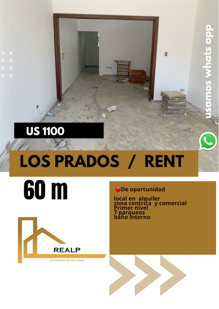 oficinas y locales comerciales - Local primer nivel Prados 0