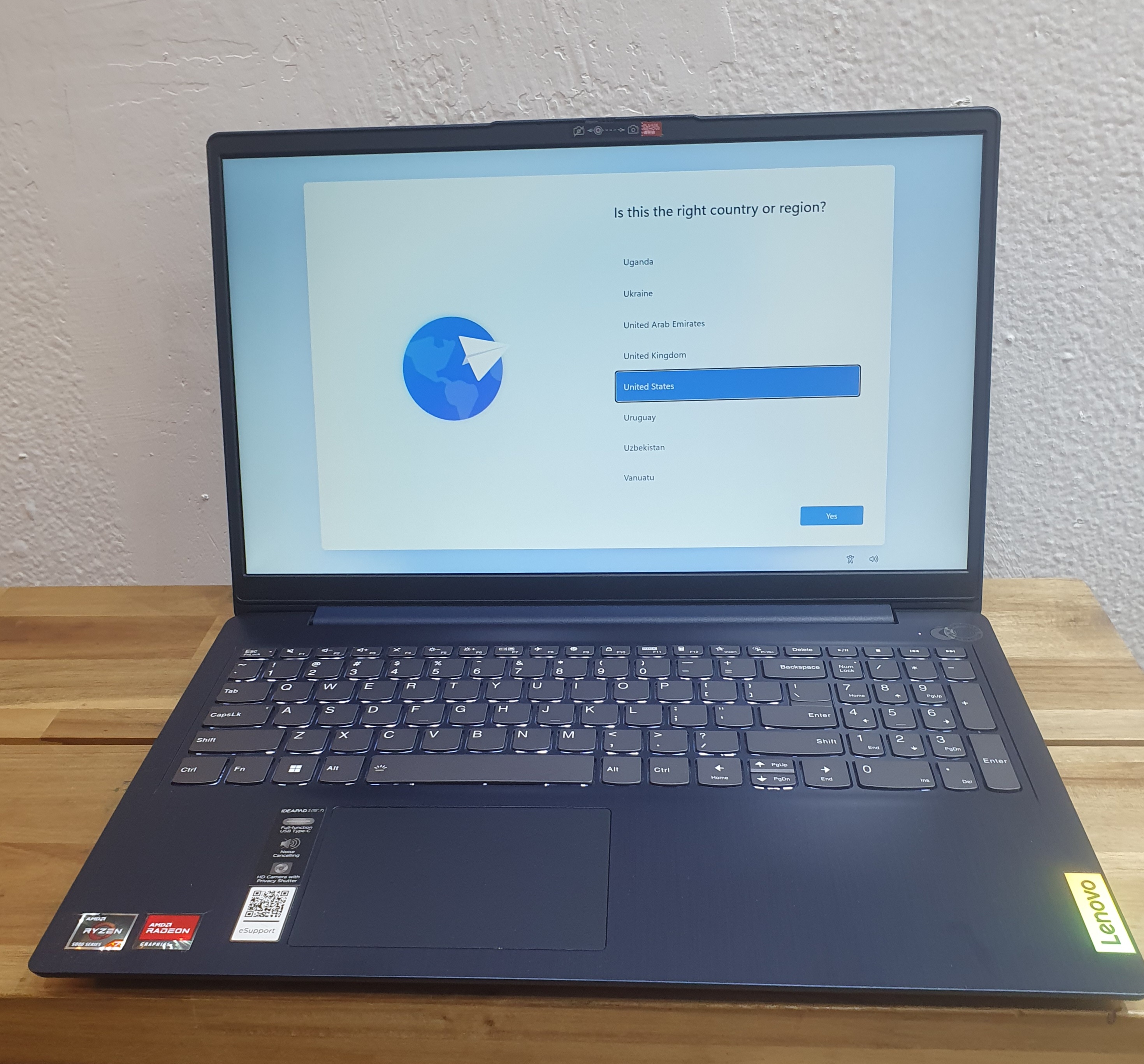computadoras y laptops - Laptop Lenovo Ideapad 3 15,6"FHD, AMD Ryzen 7, 12GB RAM, 512GB SSD, Nueva Gaming 0