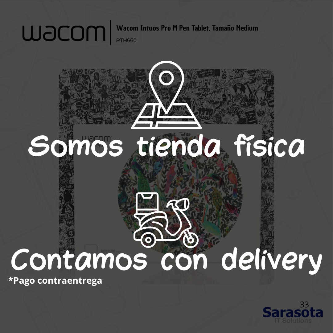 accesorios para electronica - Wacom Intuos Pro M Nuevo tamaño Medium 2