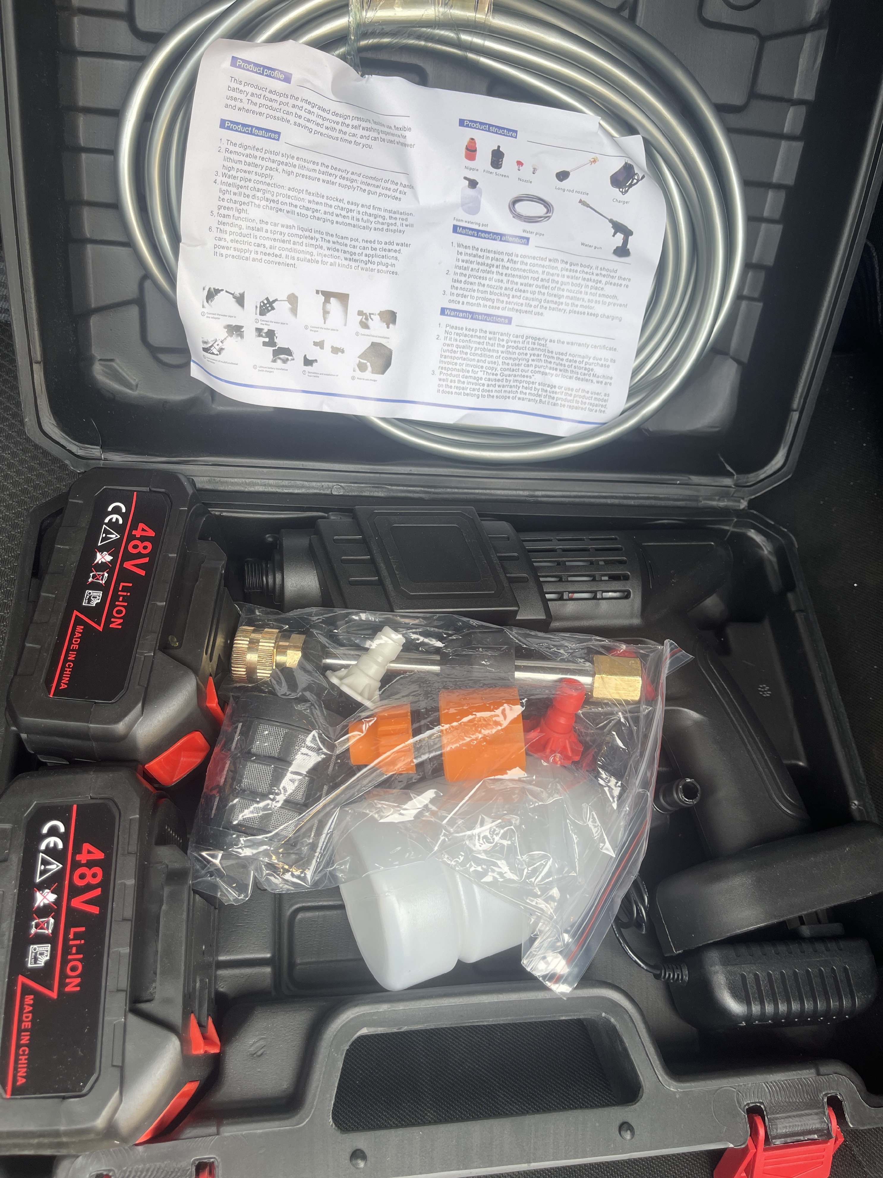 herramientas, jardines y exterior - hidrolavadora 2 baterias entrega GRATIS 0
