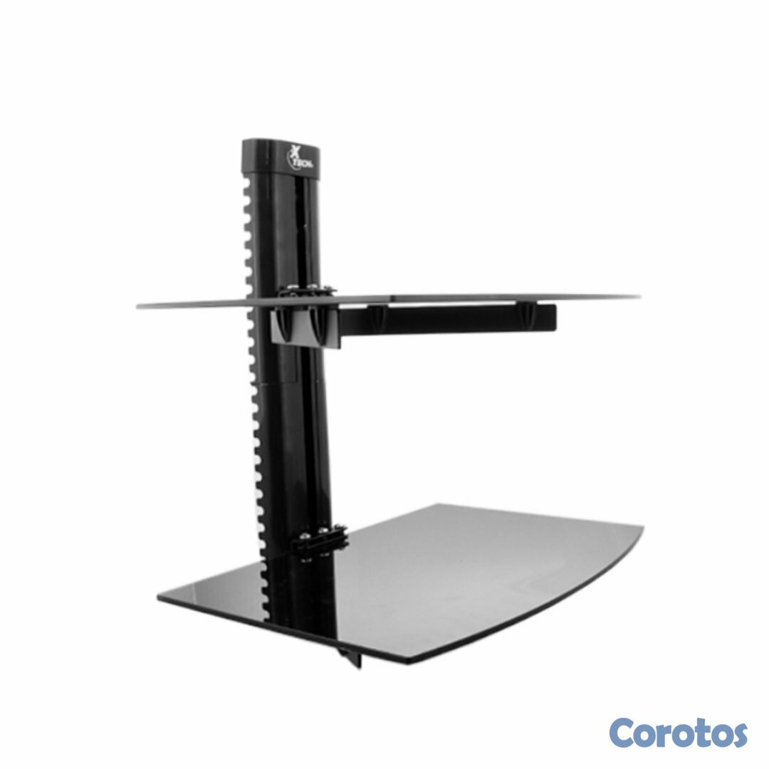 computadoras y laptops - SOPORTE XTECH DE PARED, PARA EQUIPOS ELECTRONICO, (2 REPISAS), SOPORTA HASTA 32L 1