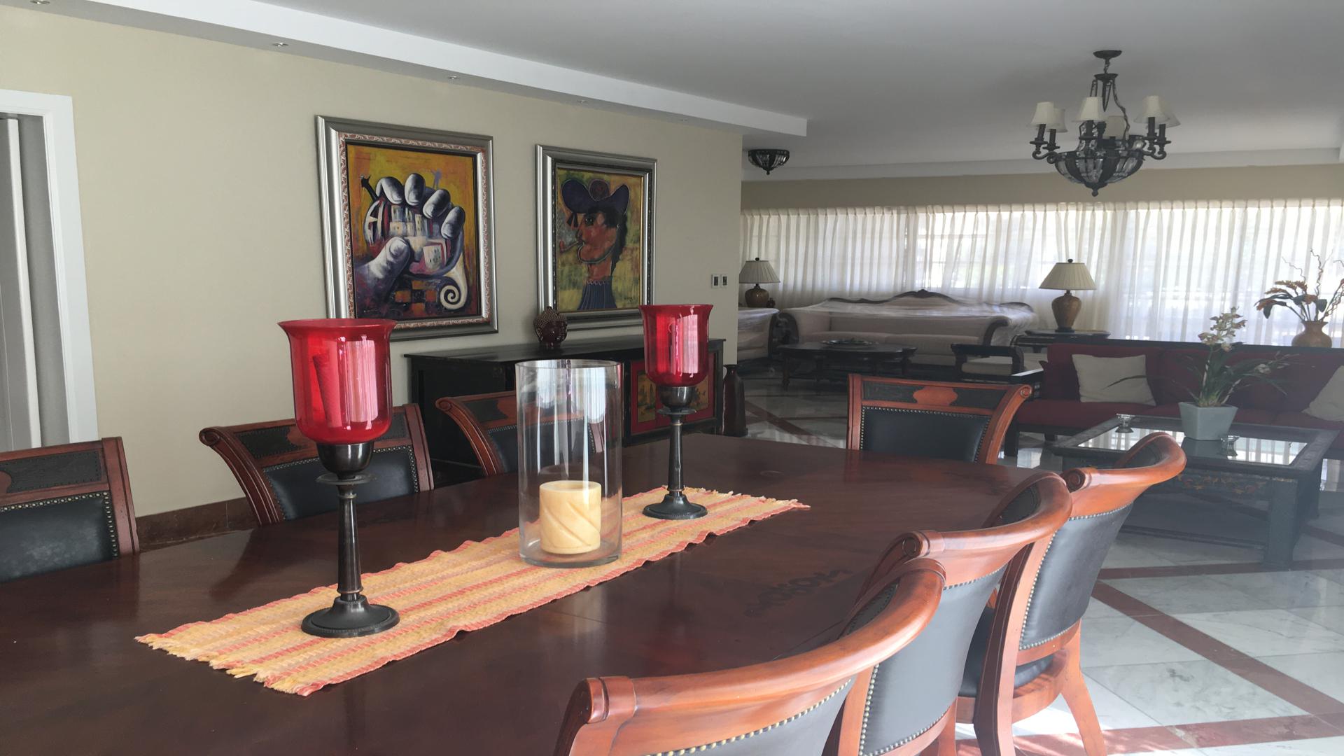 apartamentos - Apartamento en Alquiler en Piantini Amueblado de TRES Habitaciones + Terraza 2