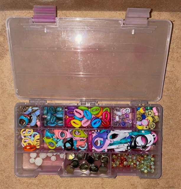 joyas, relojes y accesorios - cajas y paquetes de bisutería para emprendedores en joyería. bolitas, cristales. 2