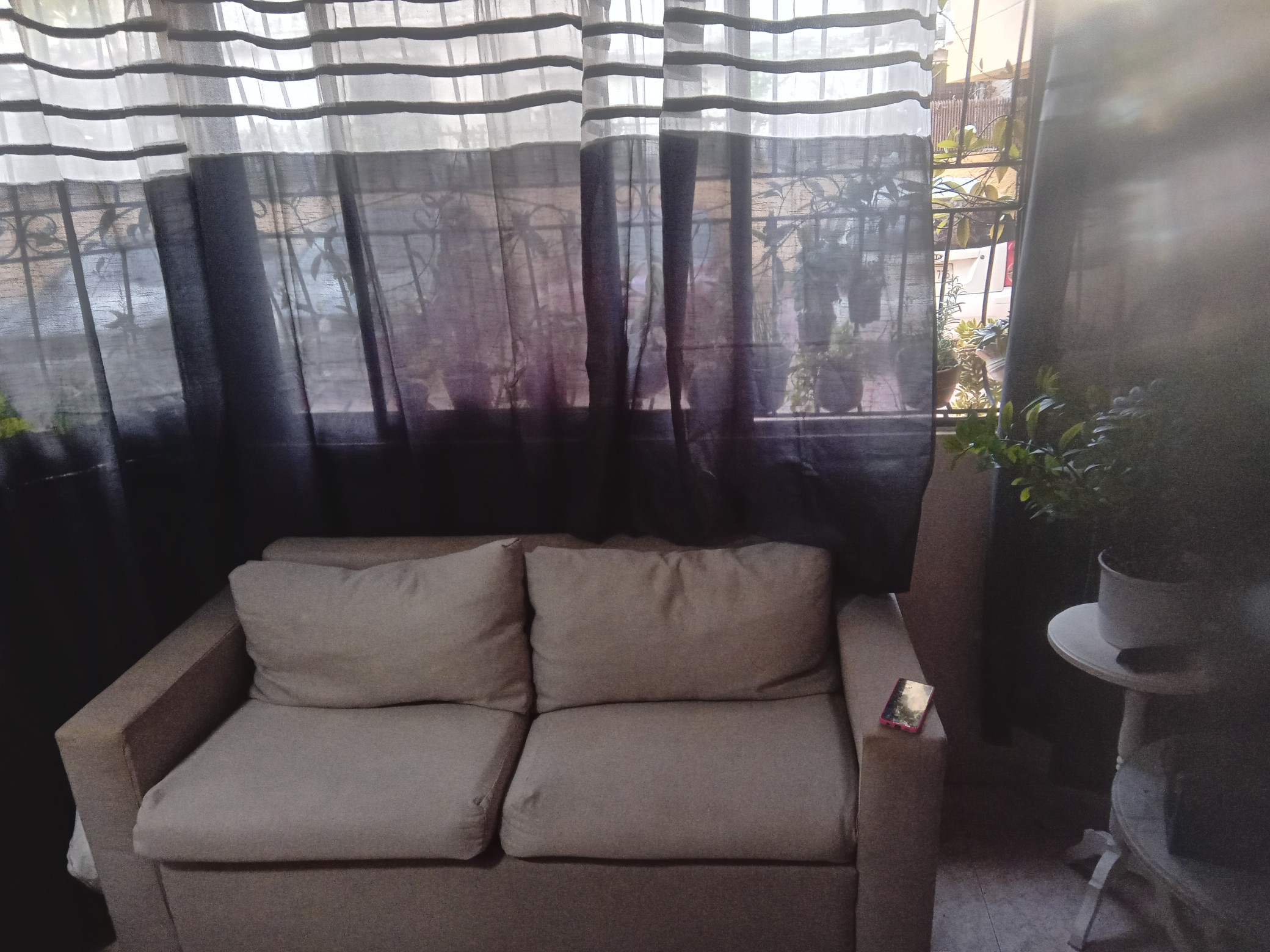 muebles y colchones - Mueble de tres plazas gris