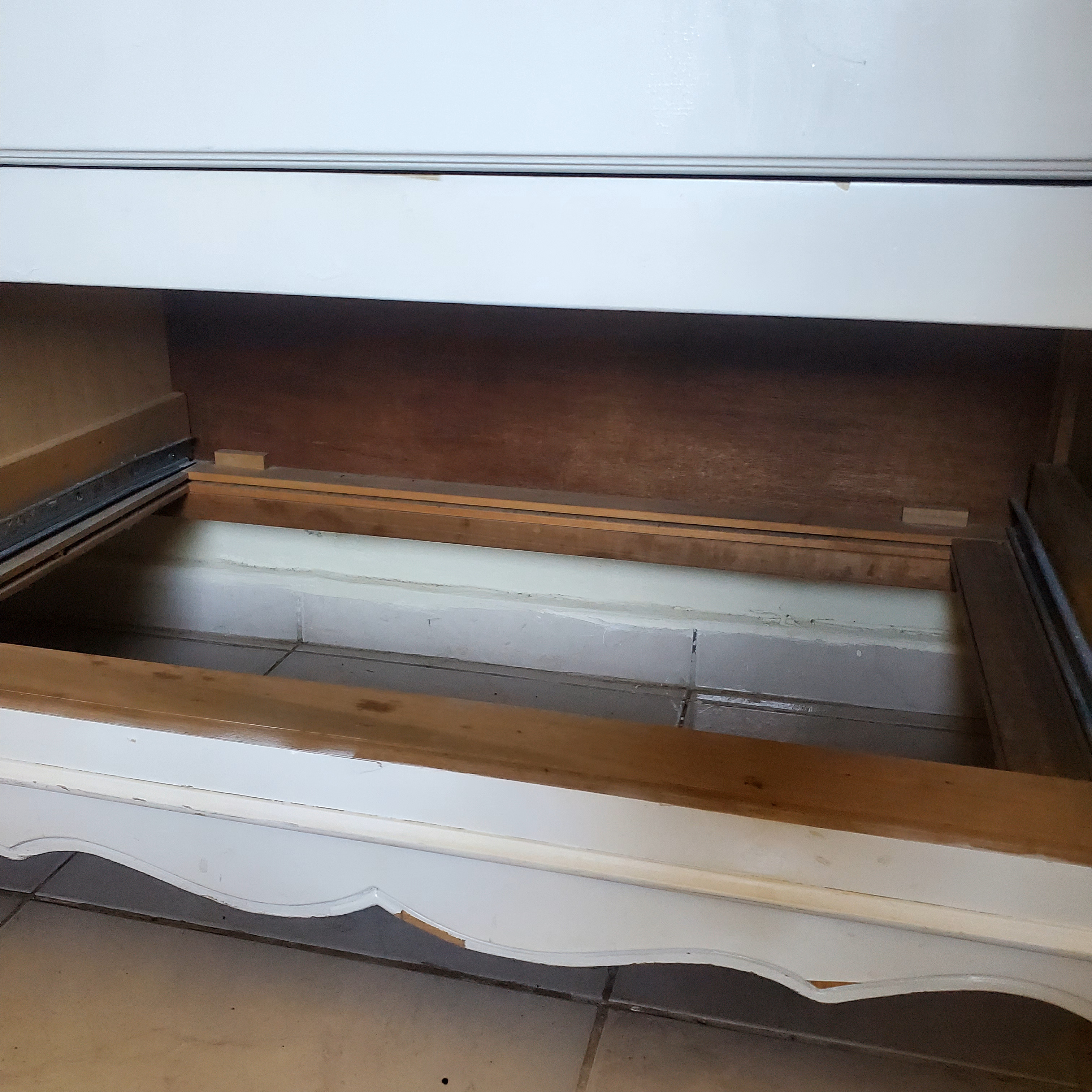 muebles y colchones - Comoda Gavetero 4 cajones con Espejo Madera Solida 8