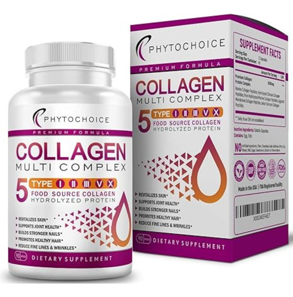 Salud y Equipamiento Médico - Colágeno Múlti - 90 Capsulas