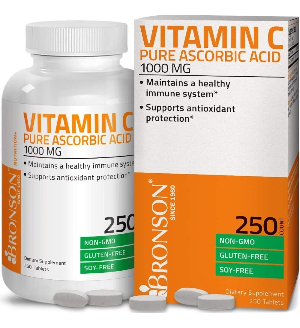 Salud y Equipamiento Médico - Vitamina C 1000 Mg Bronson 0