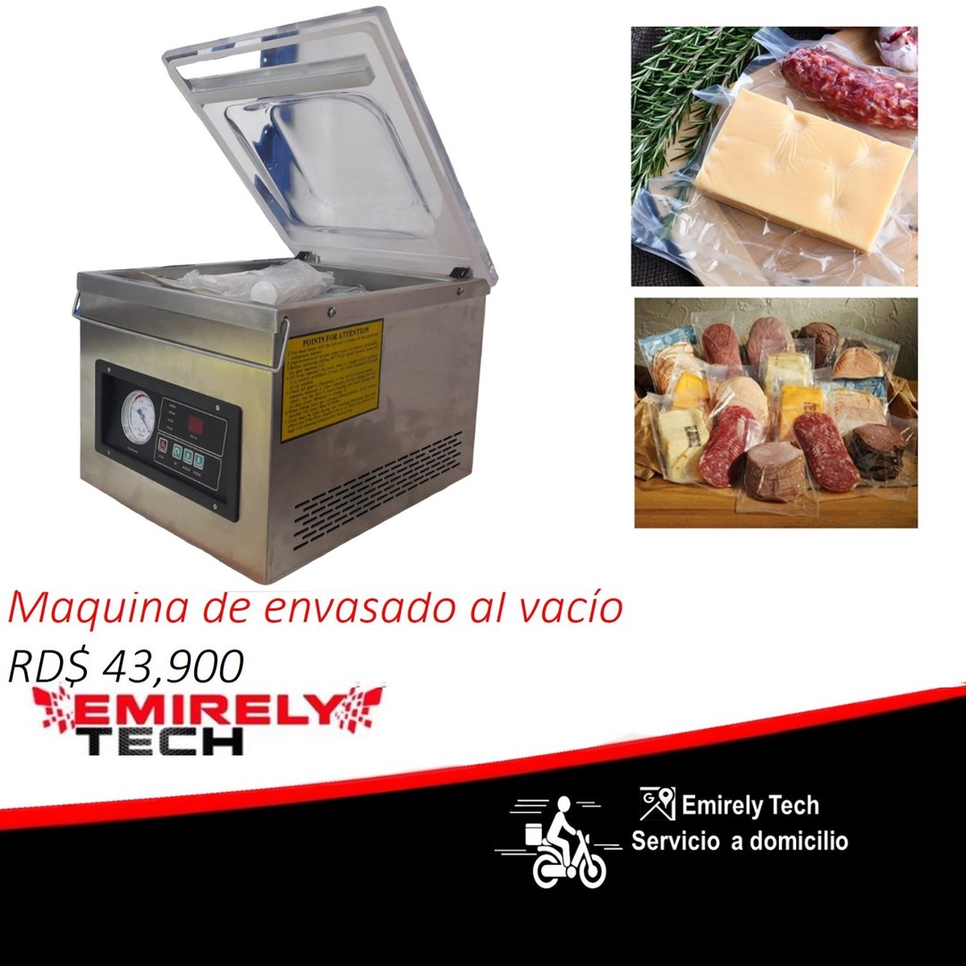 equipos profesionales - Maquina empacadora selladora al vacio empaquetadora envasadora industrial dz-260