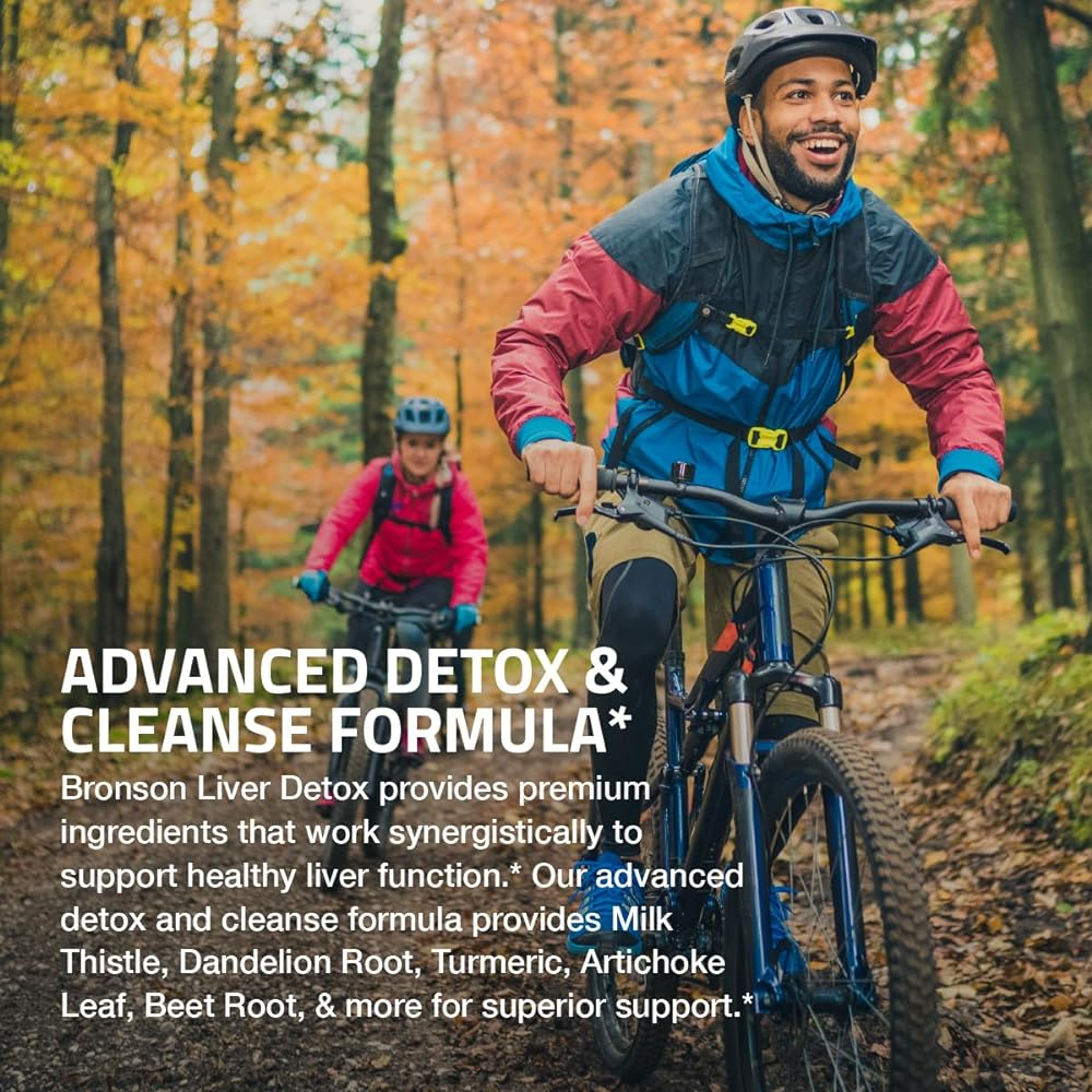Salud y Equipamiento Médico - Bronson Liver Detox Advanced Detox & Cleansing Formula Apoya 3
