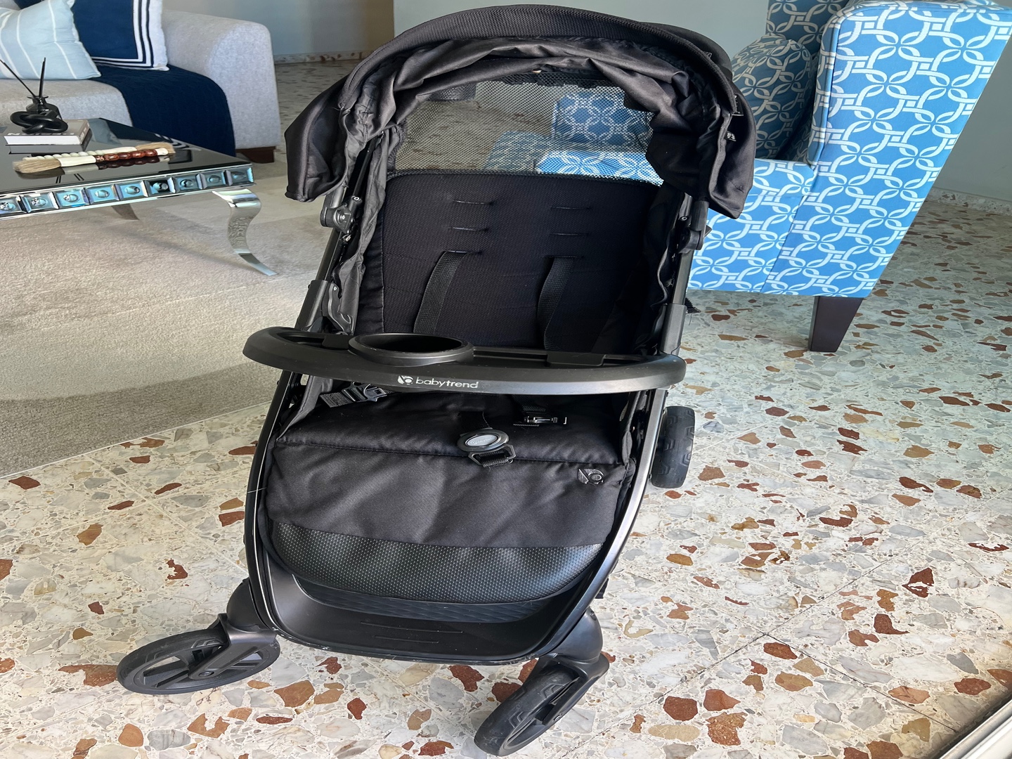 coches y sillas - Coche Baby Trend como nuevo oferta 8,000, Corral proteccion, área de juego 7,600 1
