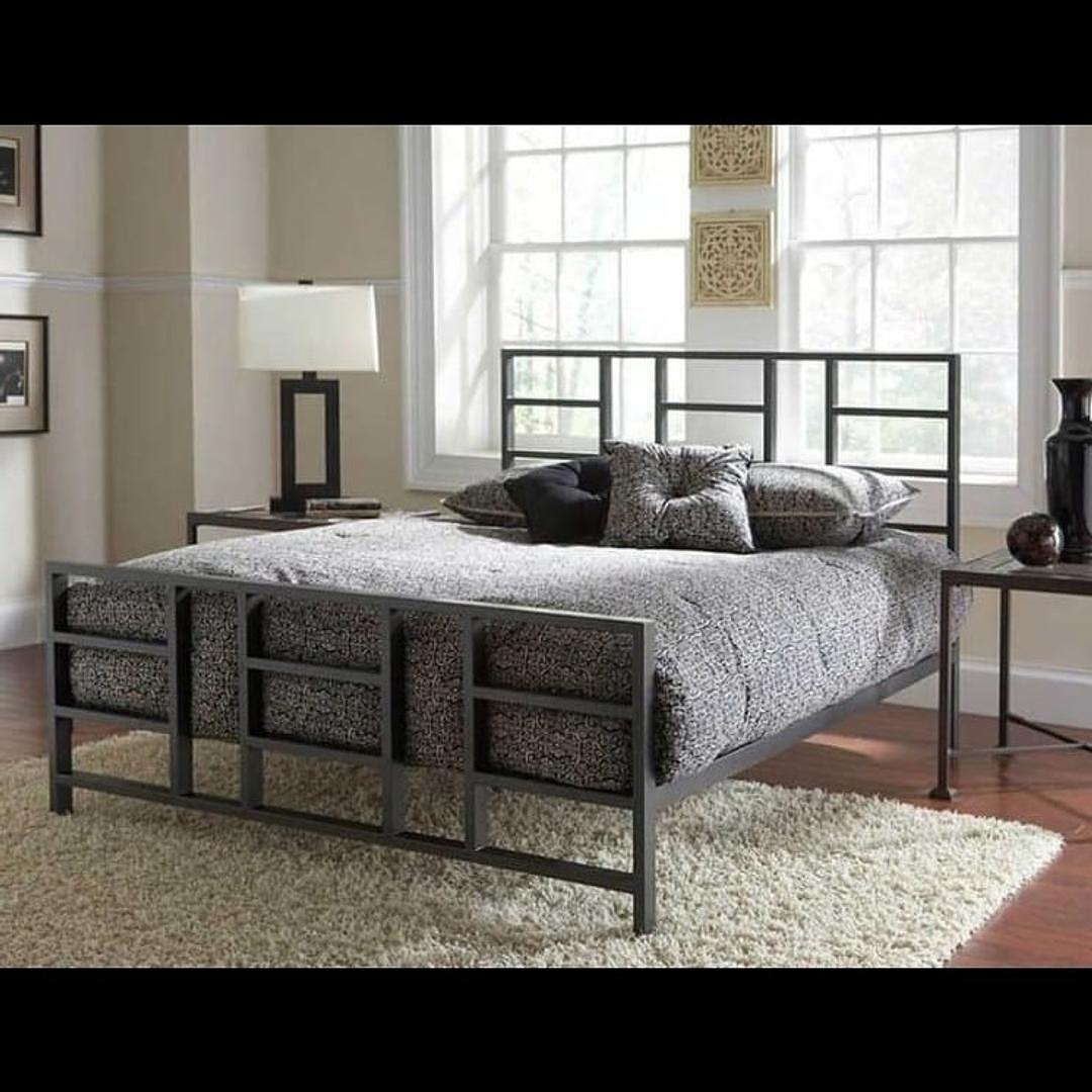muebles y colchones - bases de cama en hierro galvanizado 0