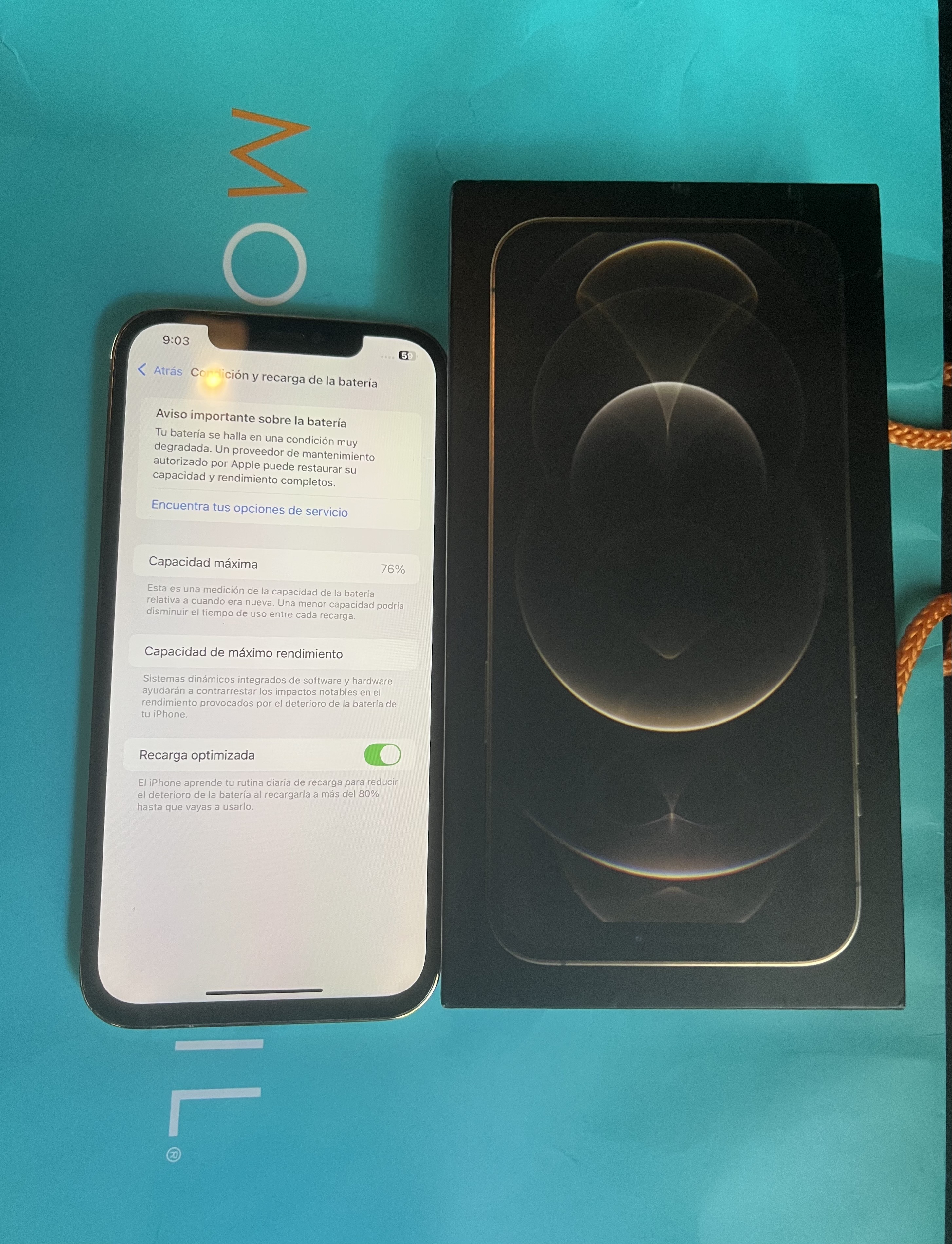 celulares y tabletas - iPhone 12 Pro Max 128gb  2