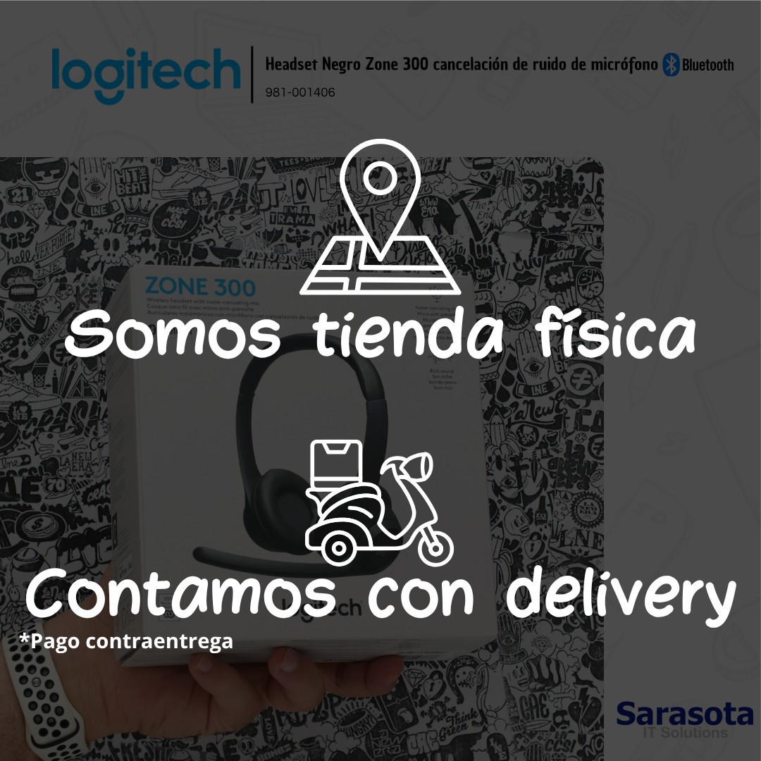 camaras y audio - Logitech Headset Zone 300 con micrófono Bluetooth  4