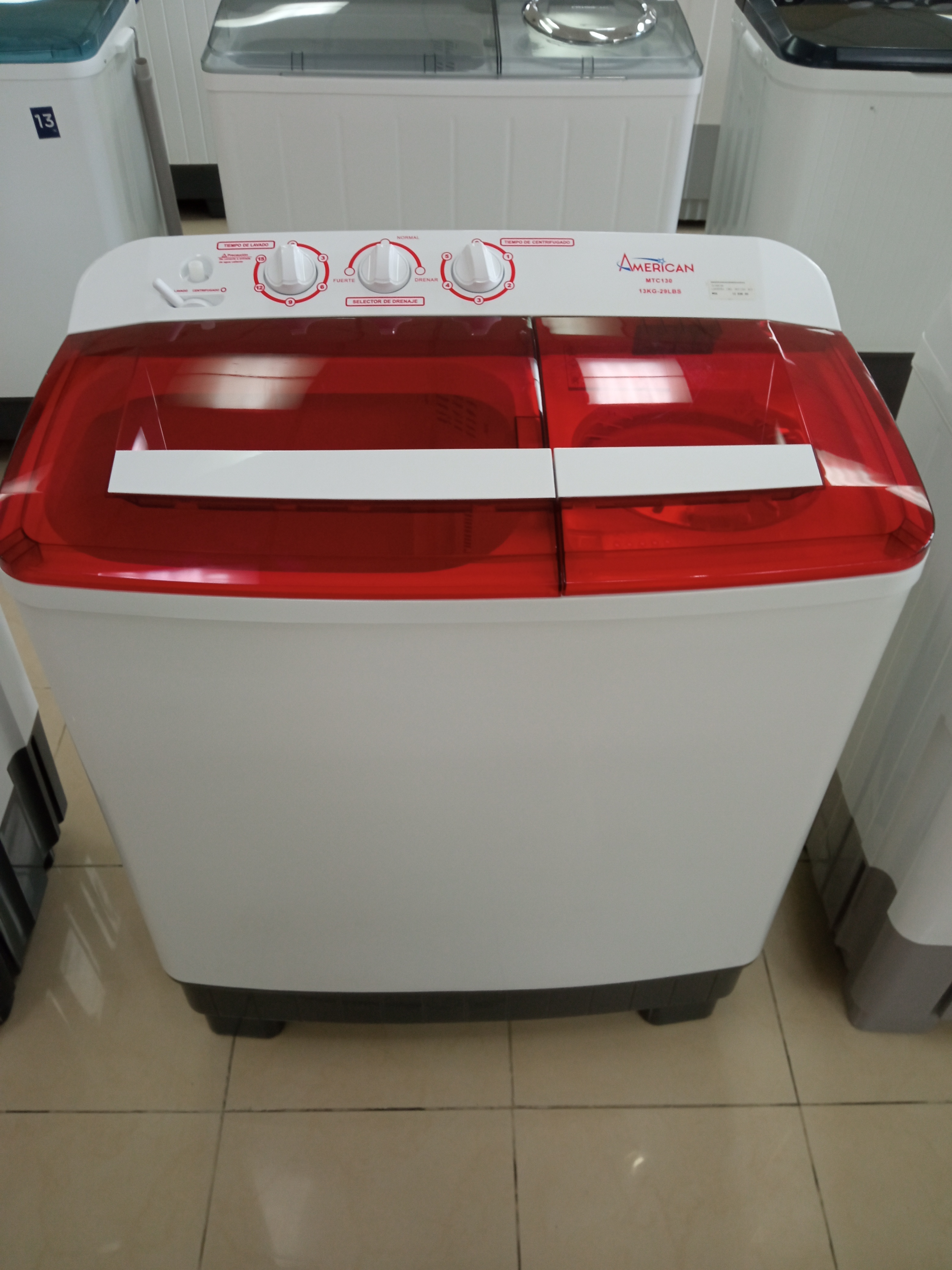 electrodomesticos - Lavadora American 29 libras  1