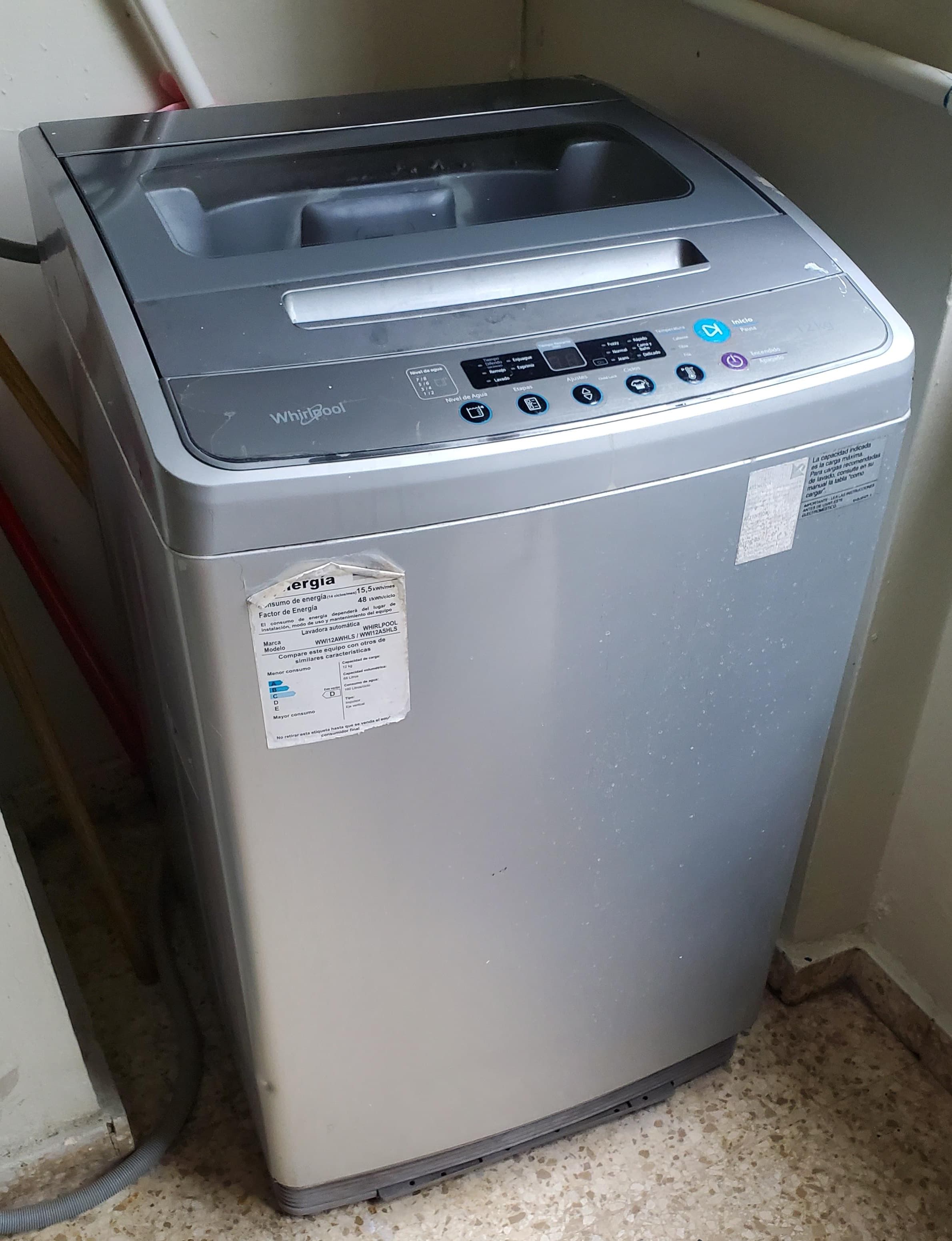 electrodomesticos - Lavadora y centrifugadora Whirlpool - 12KG