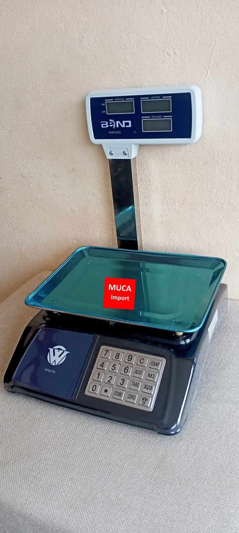 equipos profesionales - Balanza digital de pedestal de 40 kilos  1