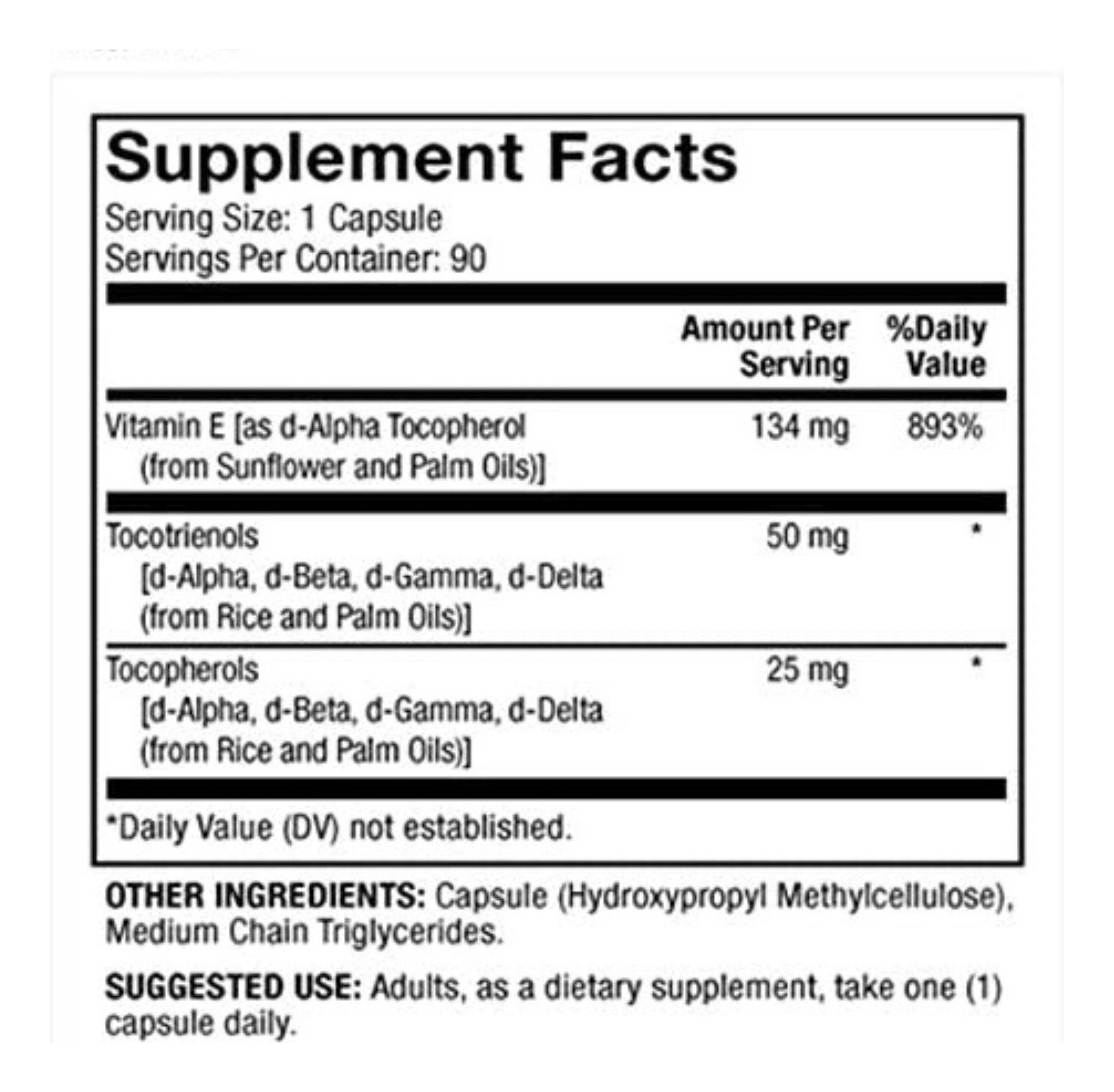 Salud y Equipamiento Médico - Vitamina E 90 Cap Dr  Mercola 1