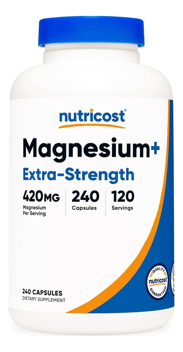 Salud y Equipamiento Médico - Glicinato De Magnesio 420 Mg-nutricost 0