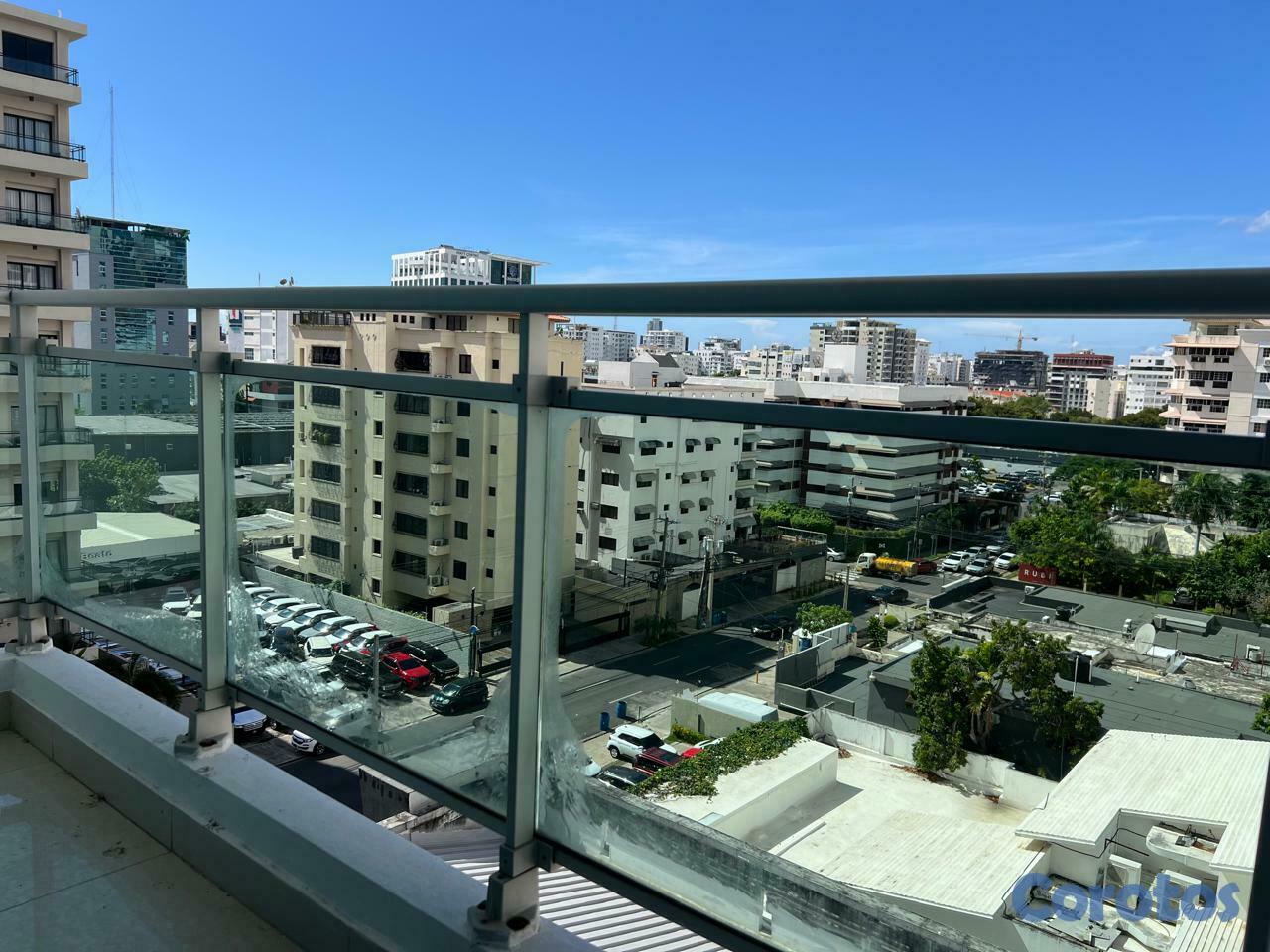 apartamentos - ALQUILO APTO de 1 HAB, 7MO. NIVEL, BALCON, ENS. PIANTINI, TORRE ARMONIA 17 7