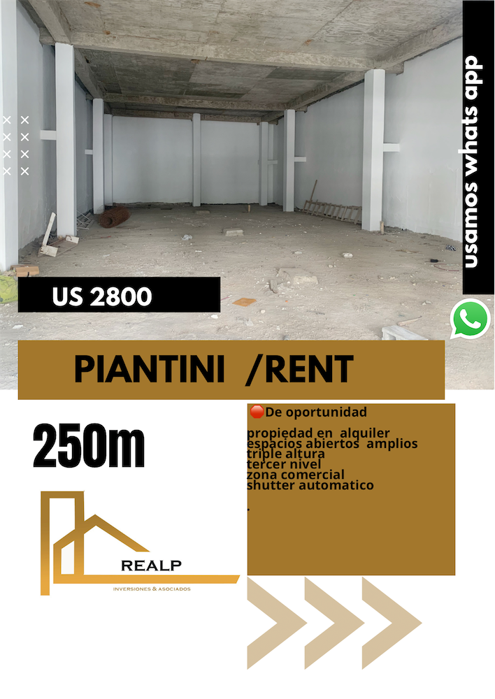 oficinas y locales comerciales - Local espacio abierto piantini  0