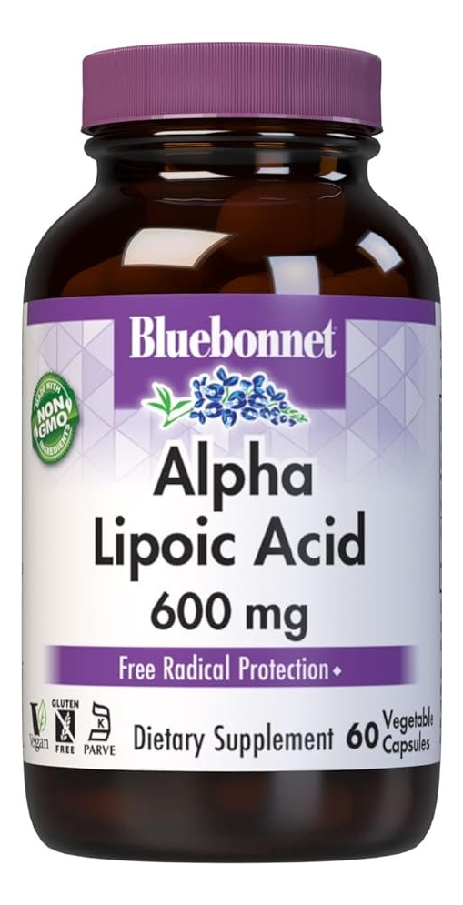 Salud y Equipamiento Médico - Bluebonnet Ácido Alfa Lipoico - Un - Unidad A $5182 0