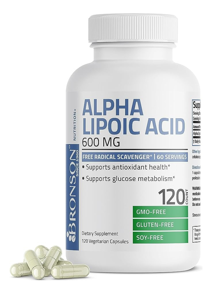 Salud y Equipamiento Médico - Bronson Ácido Alfa Lipoico - Unida - Unidad A $1391 0