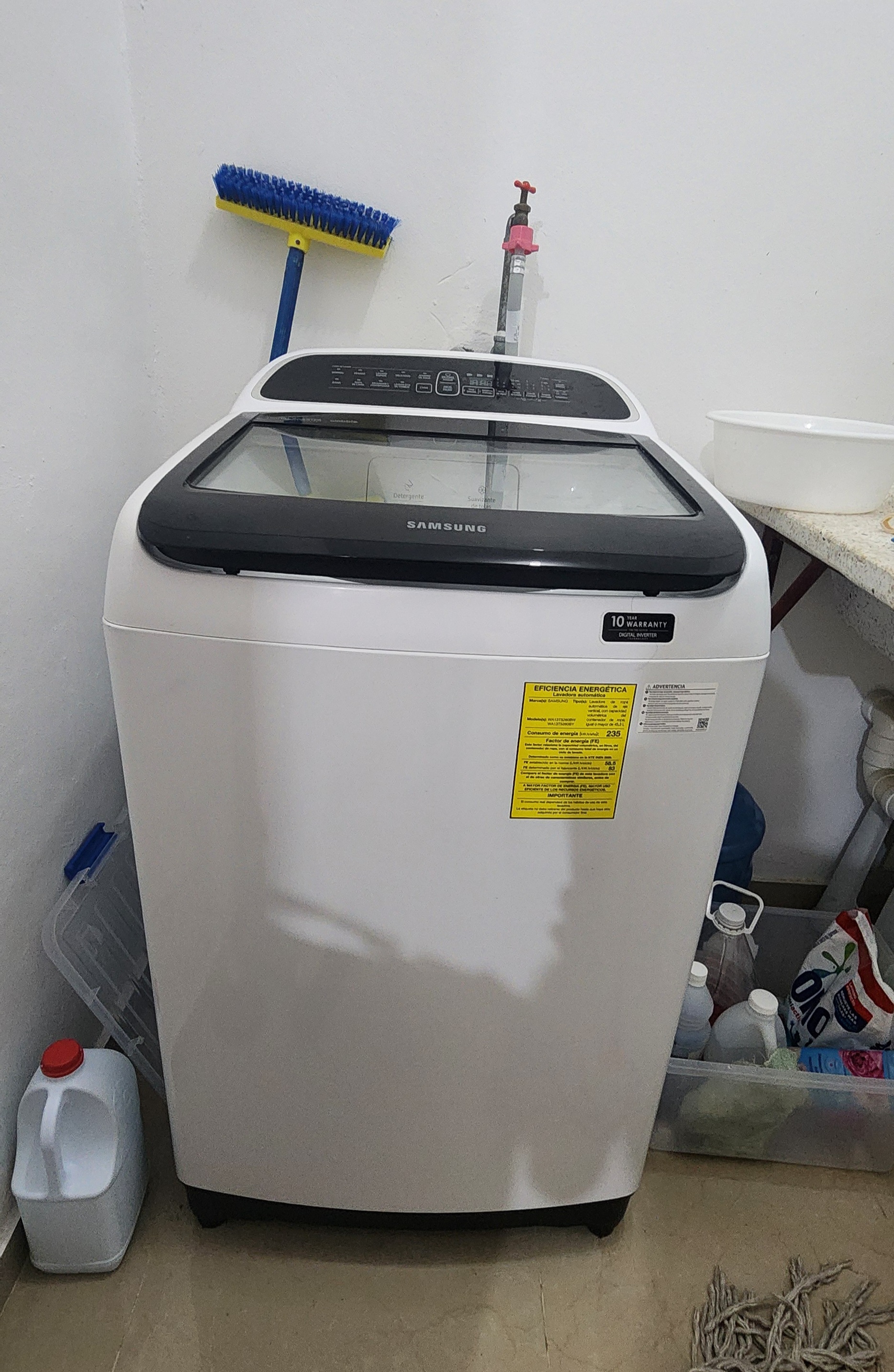 electrodomesticos - Lavadora Samsung 29 Libras - Digital Inverter 0