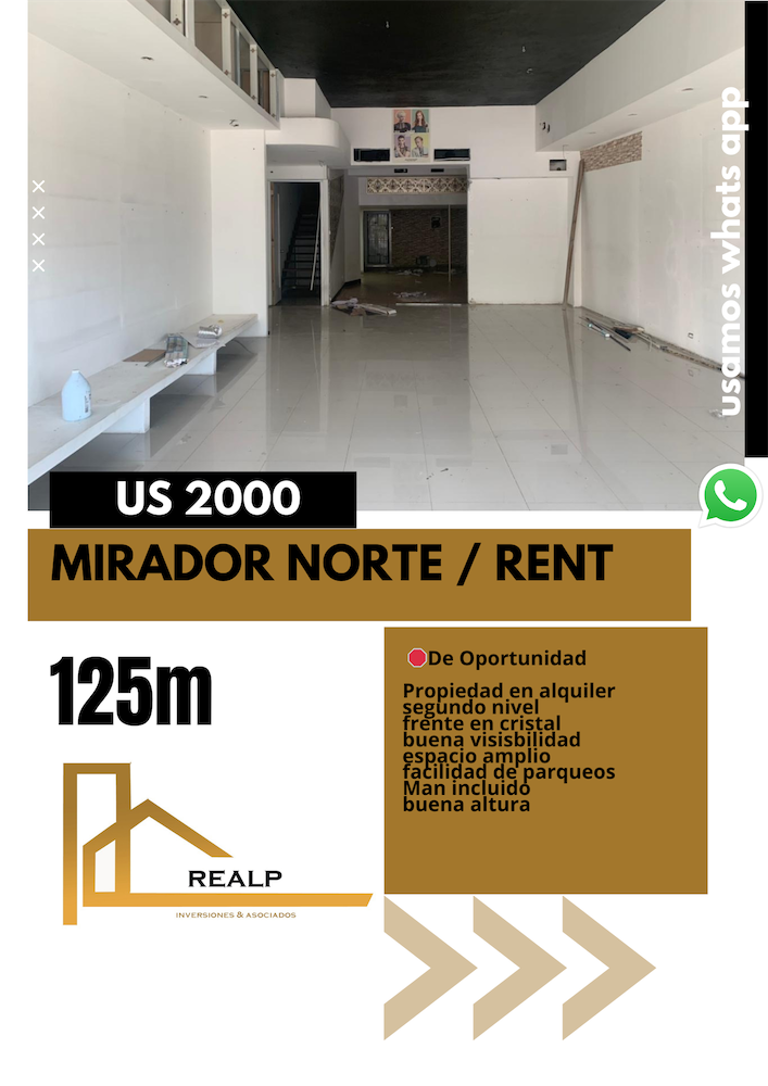 oficinas y locales comerciales - Local en el mirador norte 0
