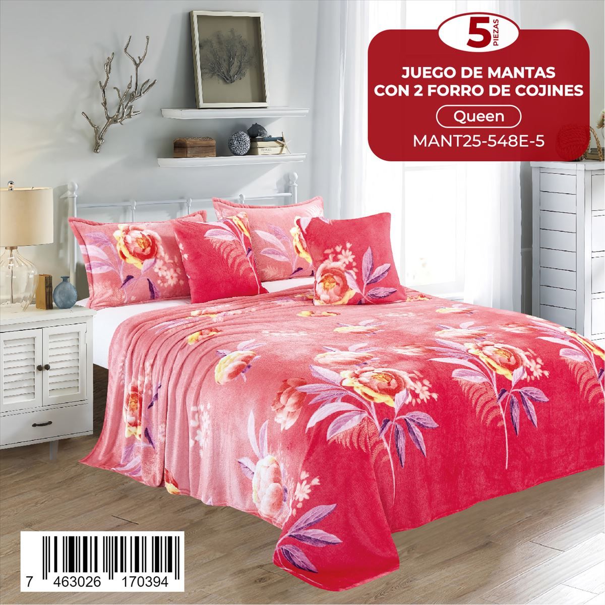 decoración y accesorios - Manta de 5 piezas  1