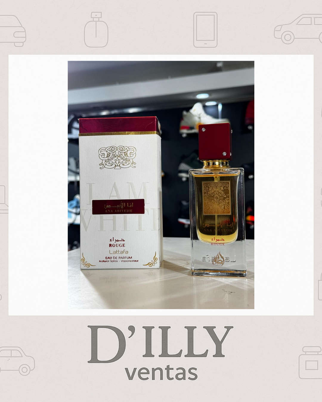 salud y belleza - PERFUME LATAFFA ROUGE 0