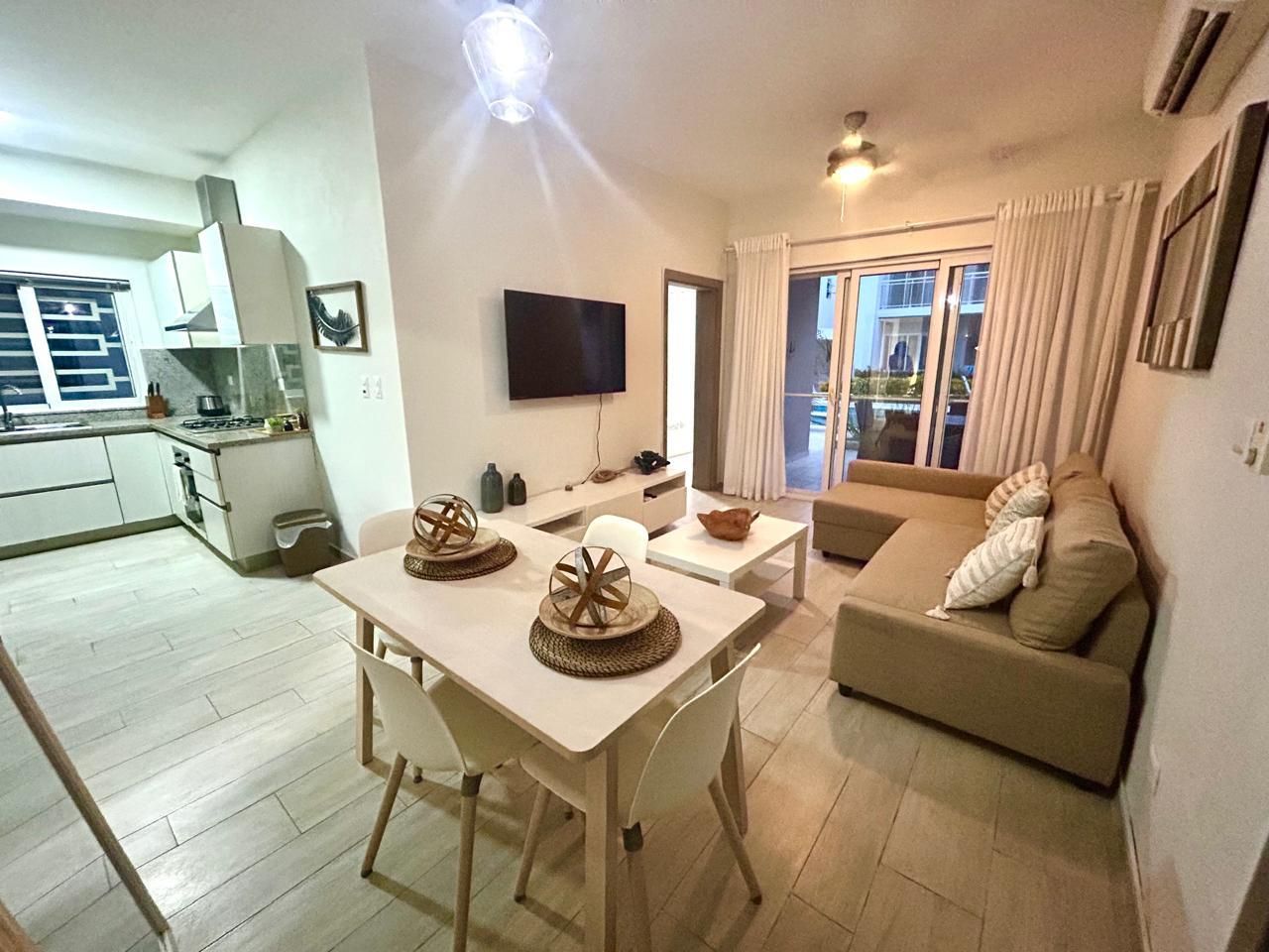 apartamentos - Apartamento amueblado en venta, Bávaro  6