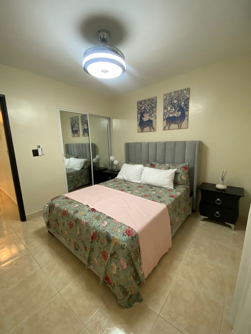 apartamentos - Apartamento Amueblado cerca del HOMS 8